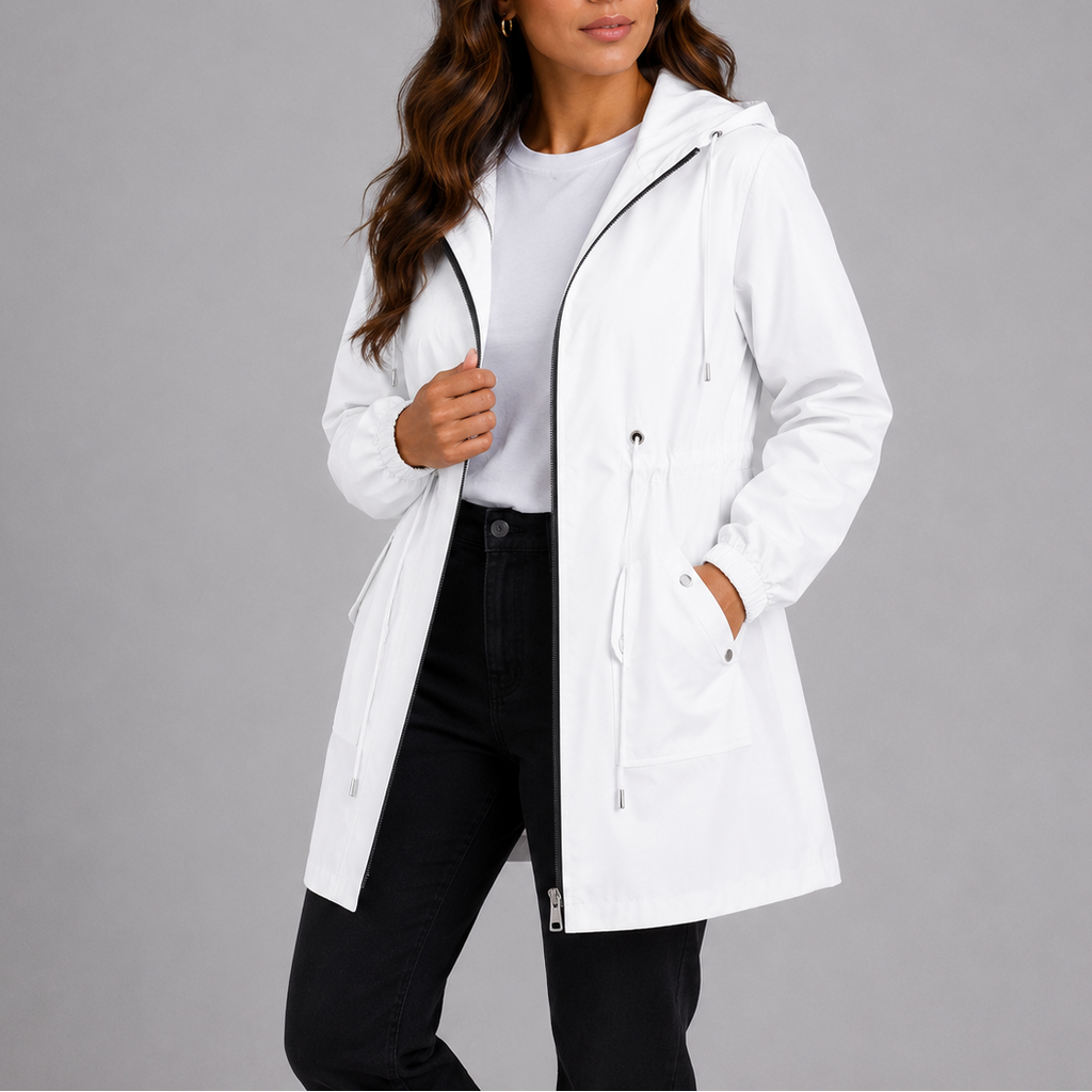 Grace | Women's Lightweight Waterproof Rain Coat with Hood