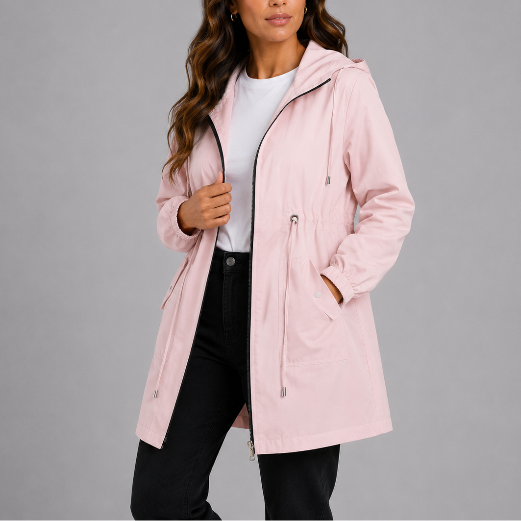 Grace | Women's Lightweight Waterproof Rain Coat with Hood