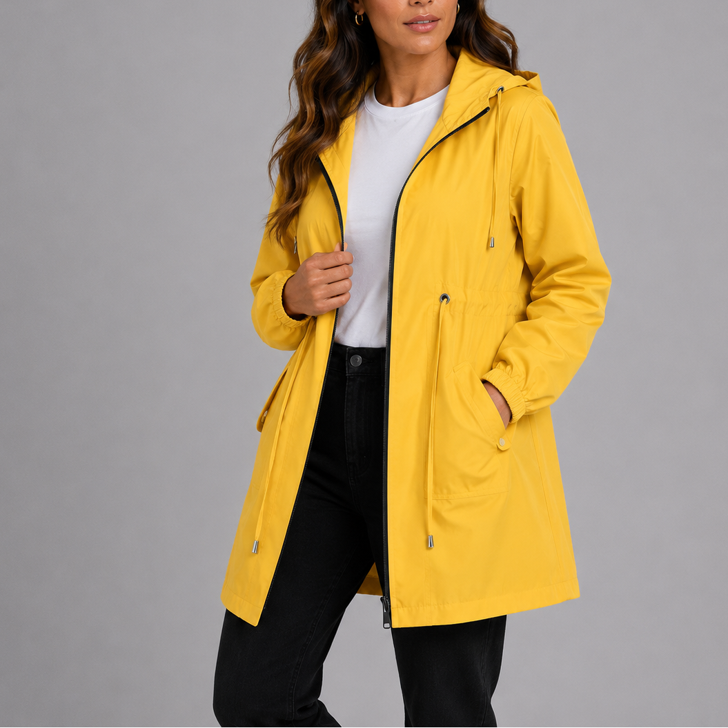 Grace | Women's Lightweight Waterproof Rain Coat with Hood