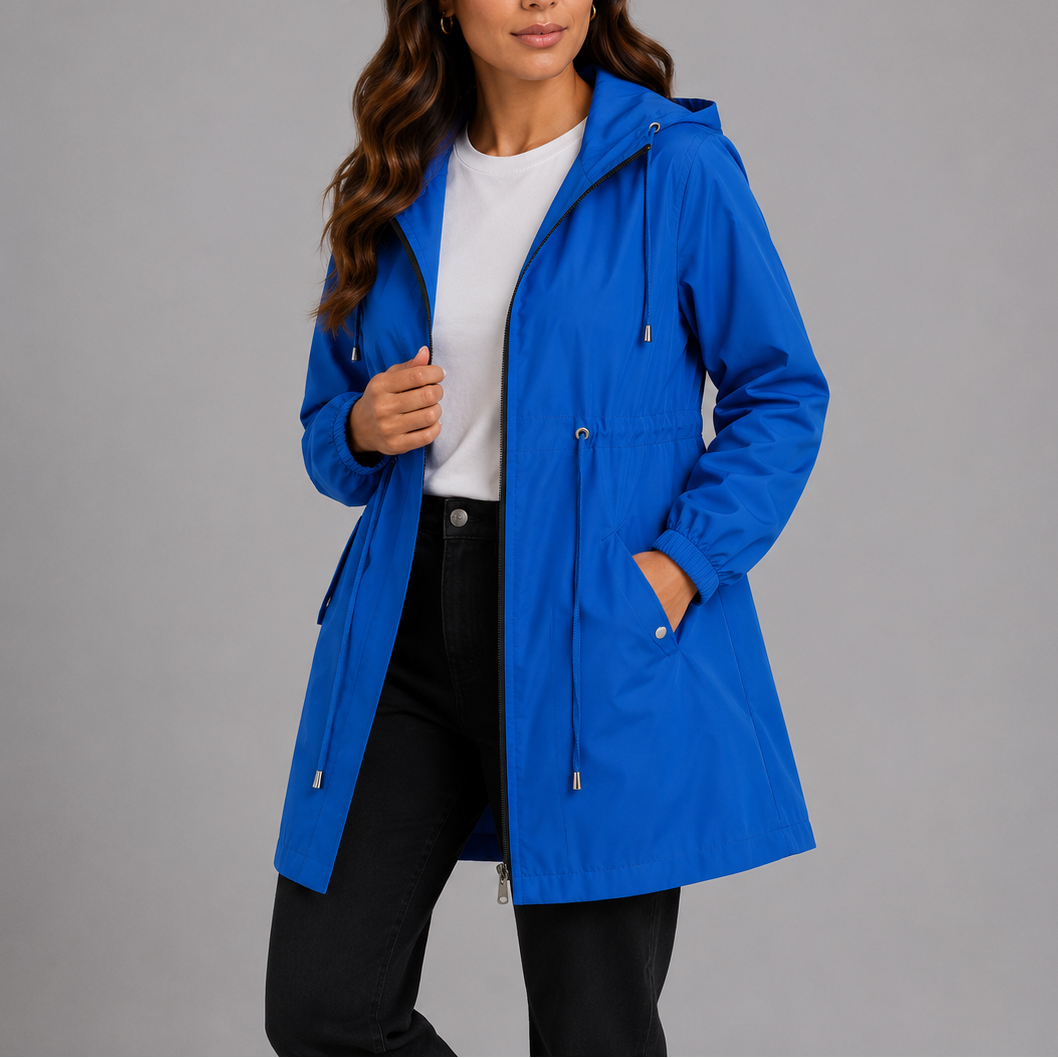 Grace | Women's Lightweight Waterproof Rain Coat with Hood