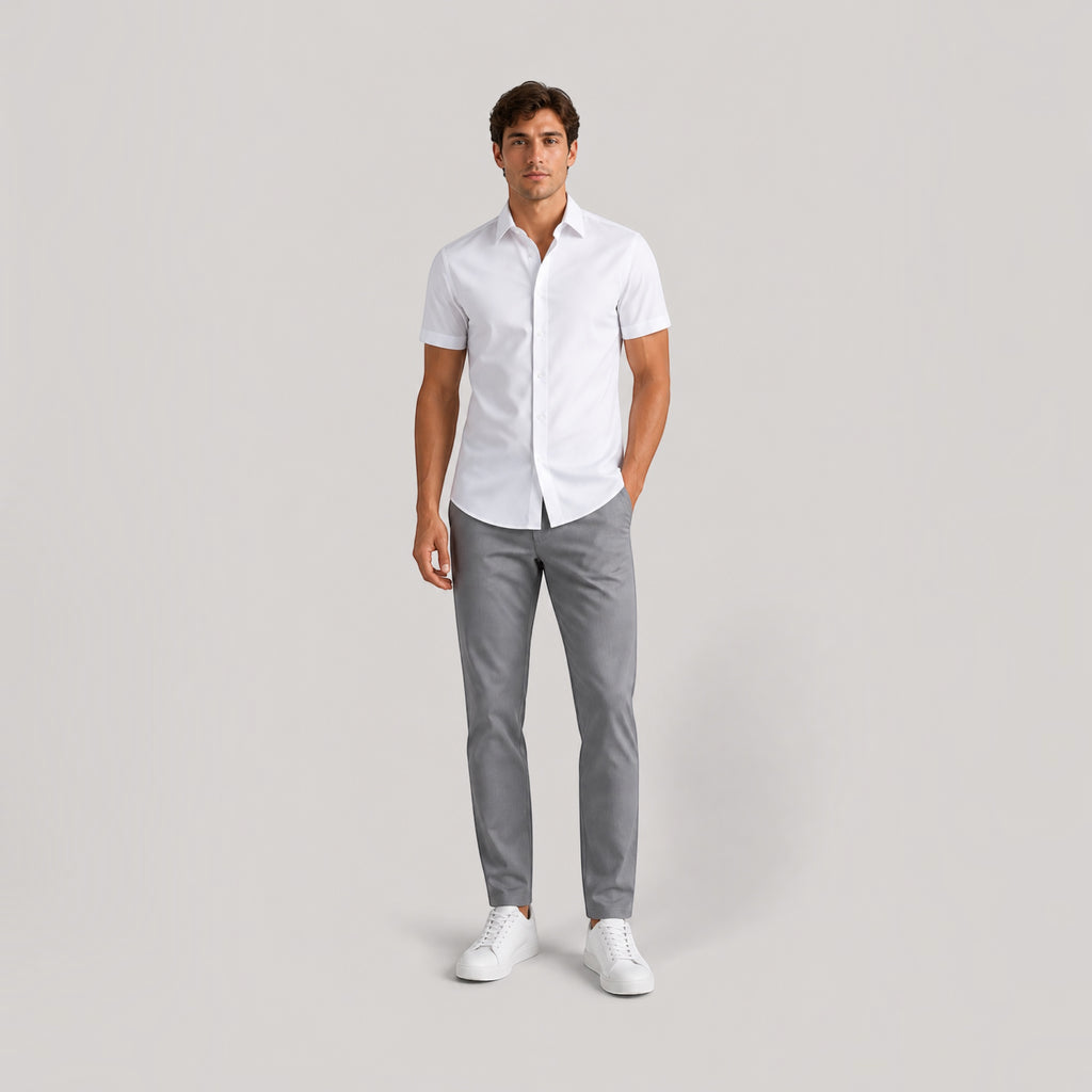 Ellmont London | Men’s Breathable Shirt Everyday Smart Casual