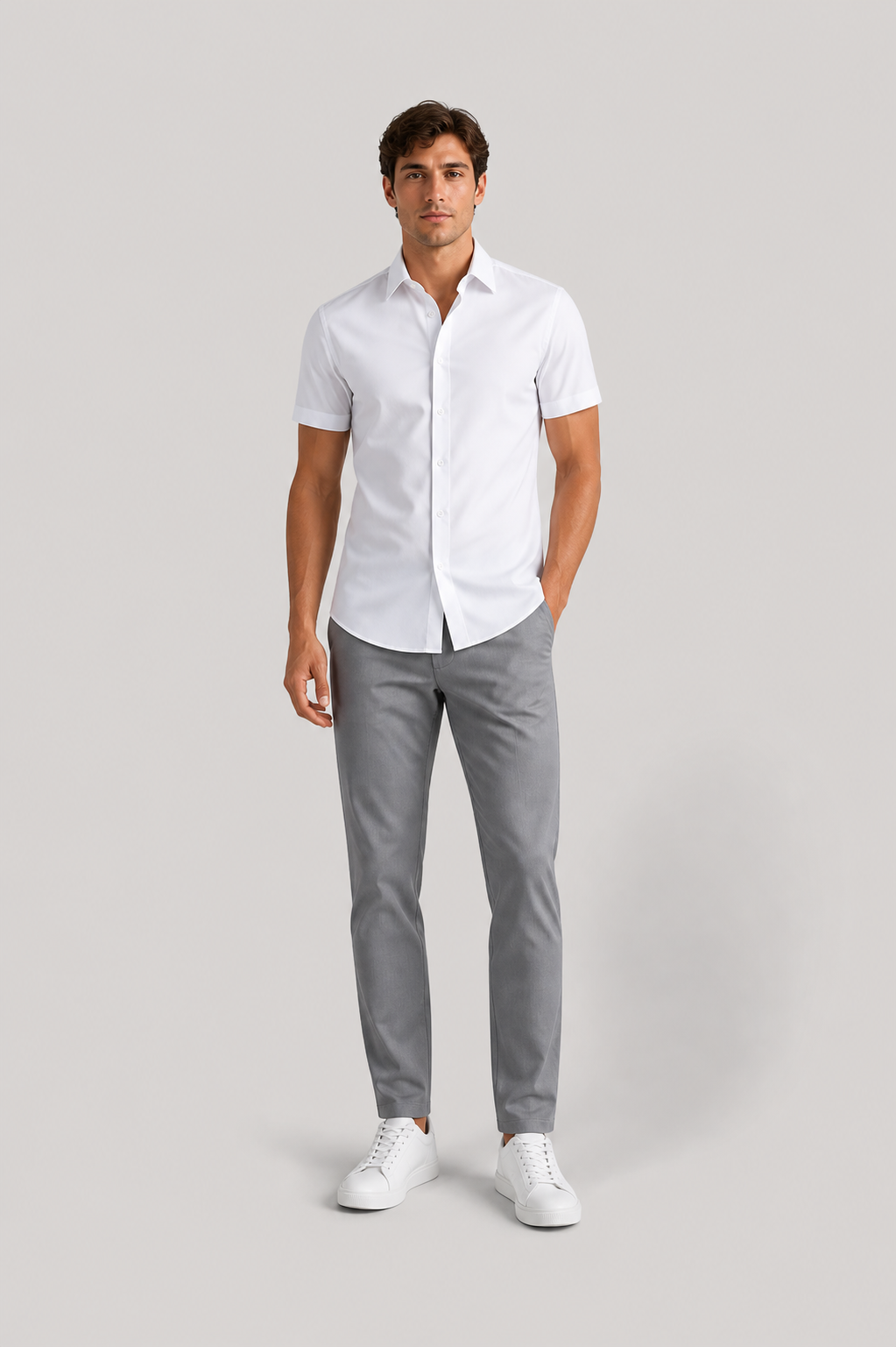 Ellmont London | Men’s Breathable Shirt Everyday Smart Casual