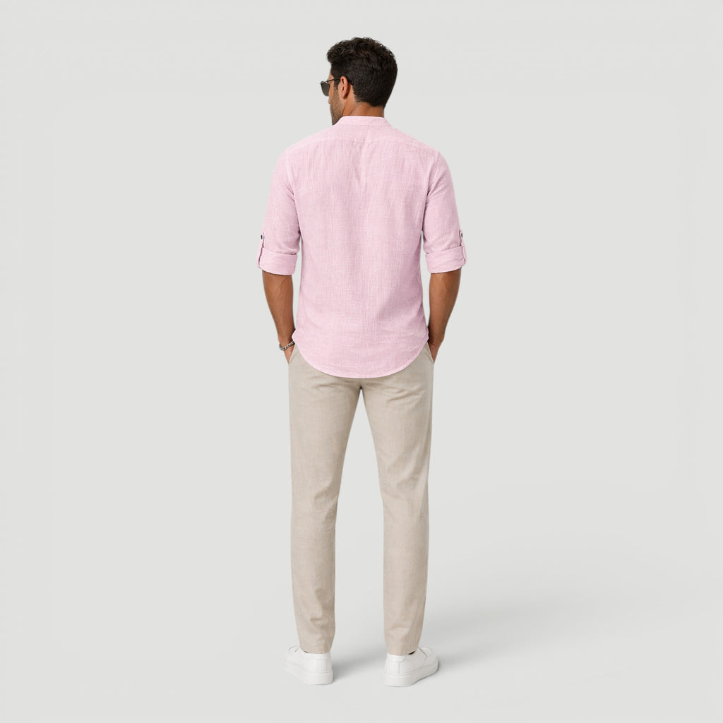 Ellmont London | Men’s Breathable Summer Shirt Short Sleeve