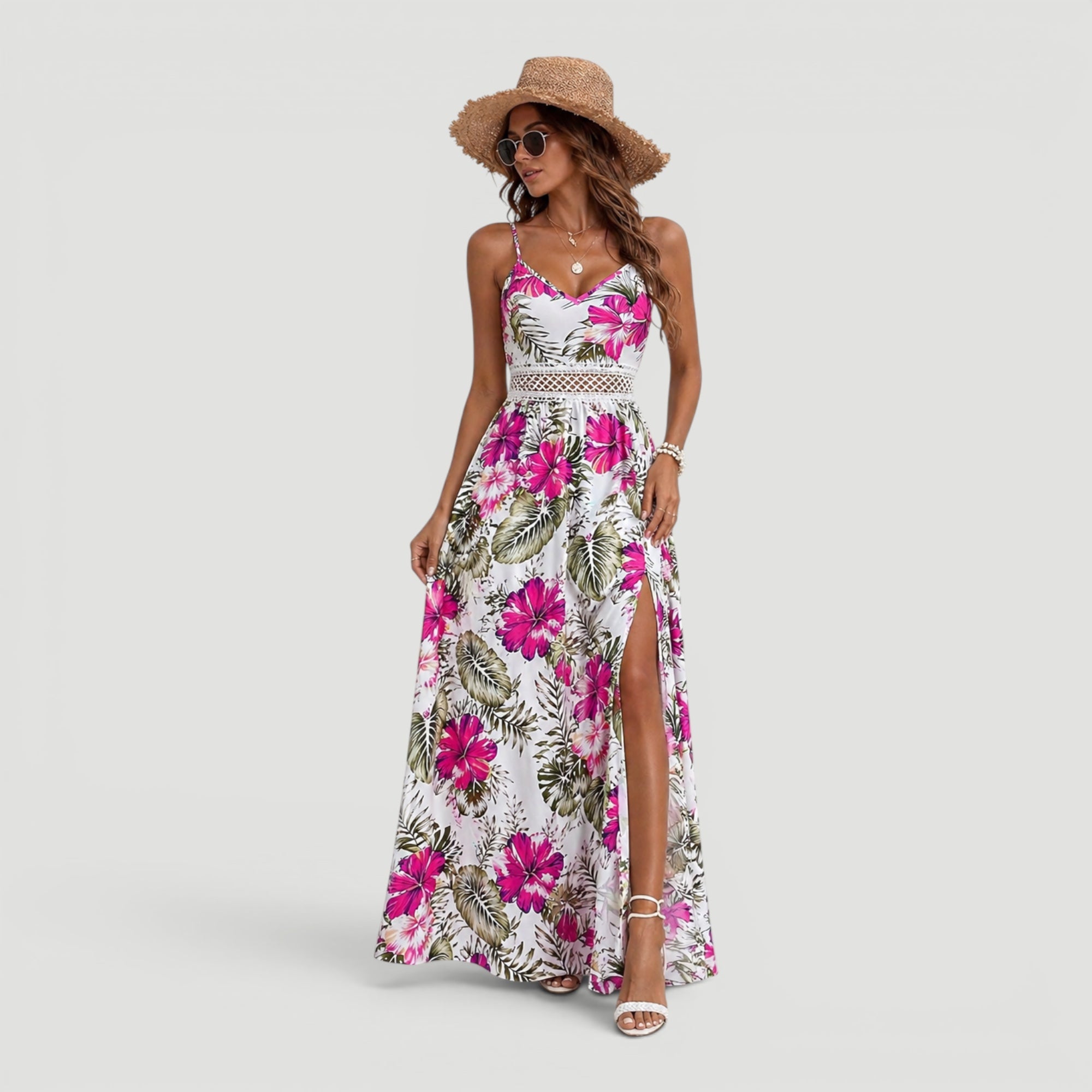 Ellmont London | Women’s Sleeveless Maxi Dress Elegant Summer