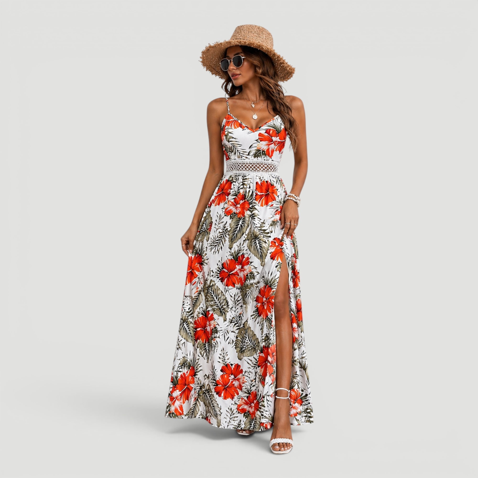 Ellmont London | Women’s Sleeveless Maxi Dress Elegant Summer