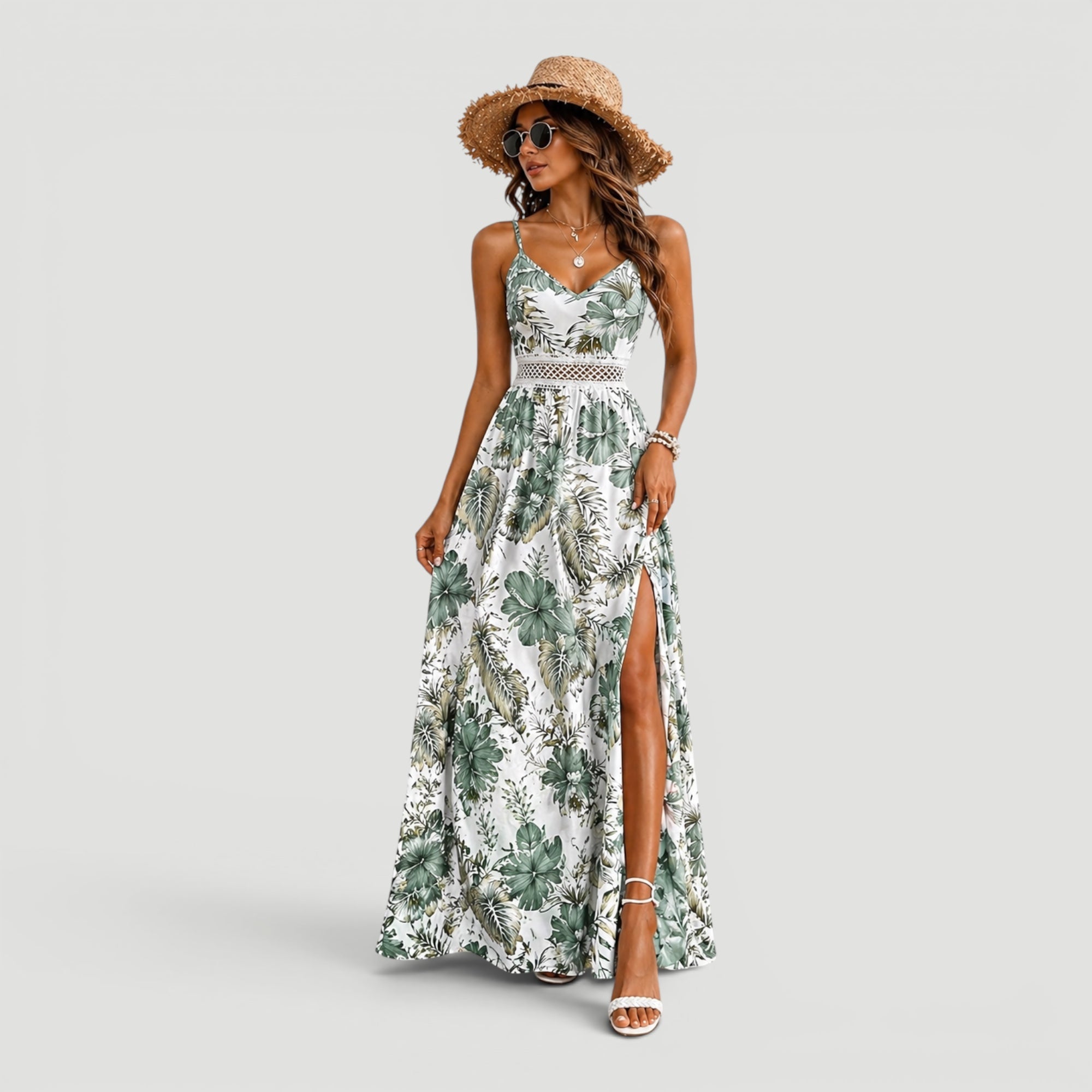 Ellmont London | Women’s Sleeveless Maxi Dress Elegant Summer