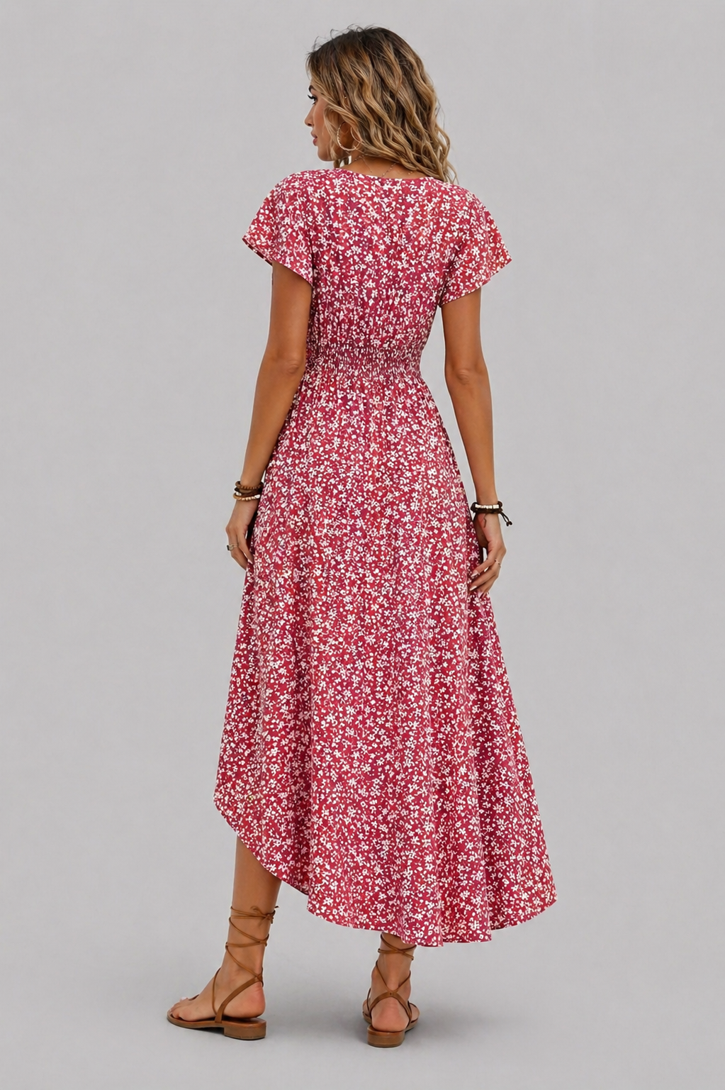 Ellmont London | Women’s Lightweight Floral Dress Casual Fit