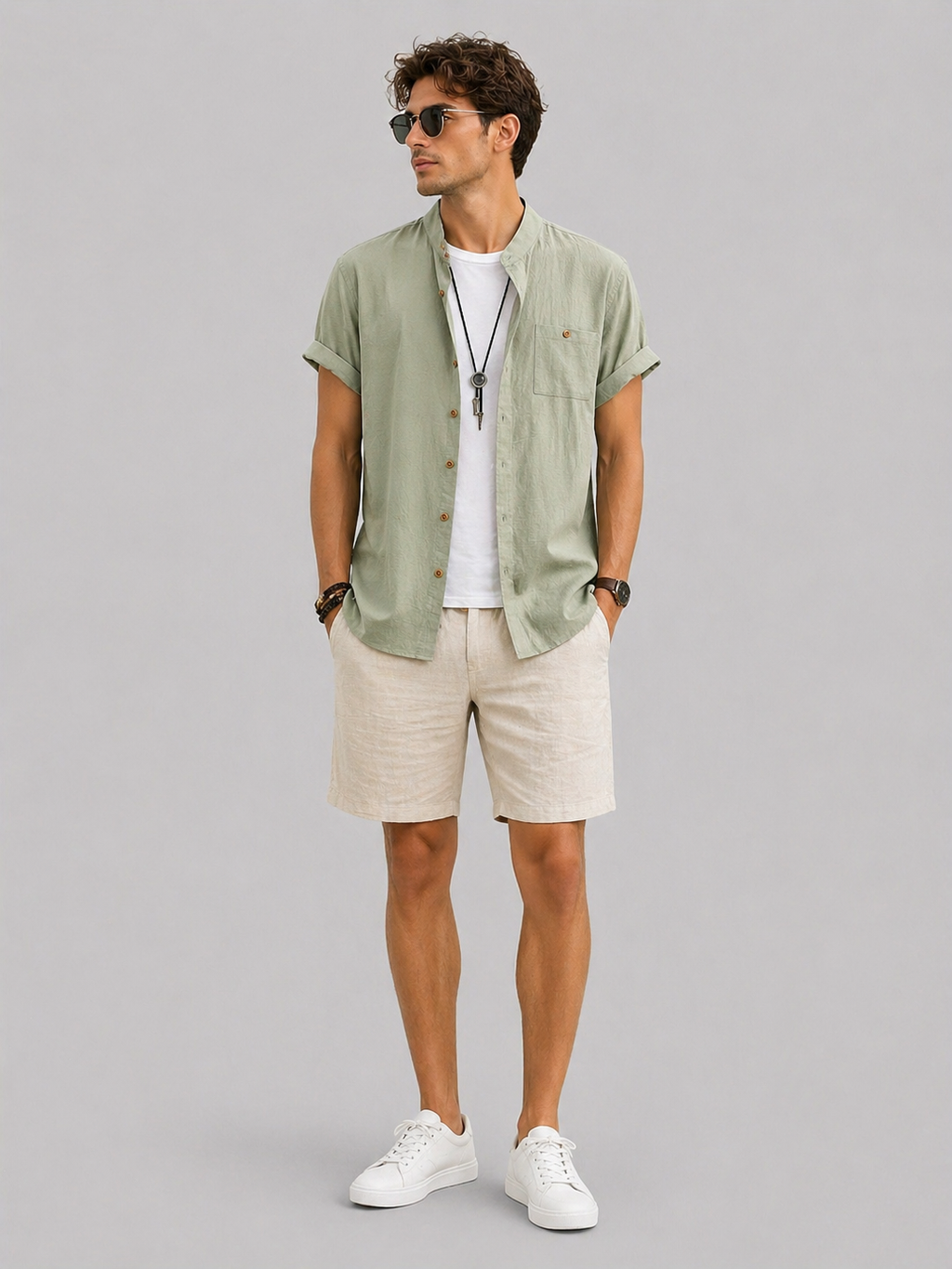 Ellmont London | Men’s Cotton Summer Shirt Comfortable Fit
