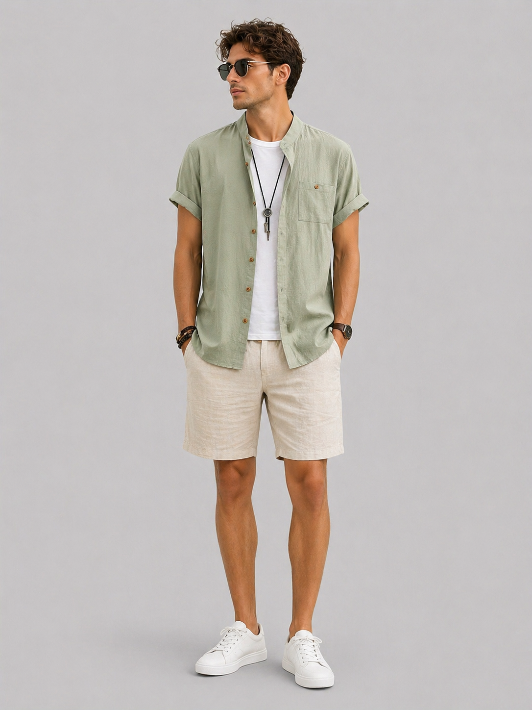 Ellmont London | Men’s Cotton Summer Shirt Comfortable Fit