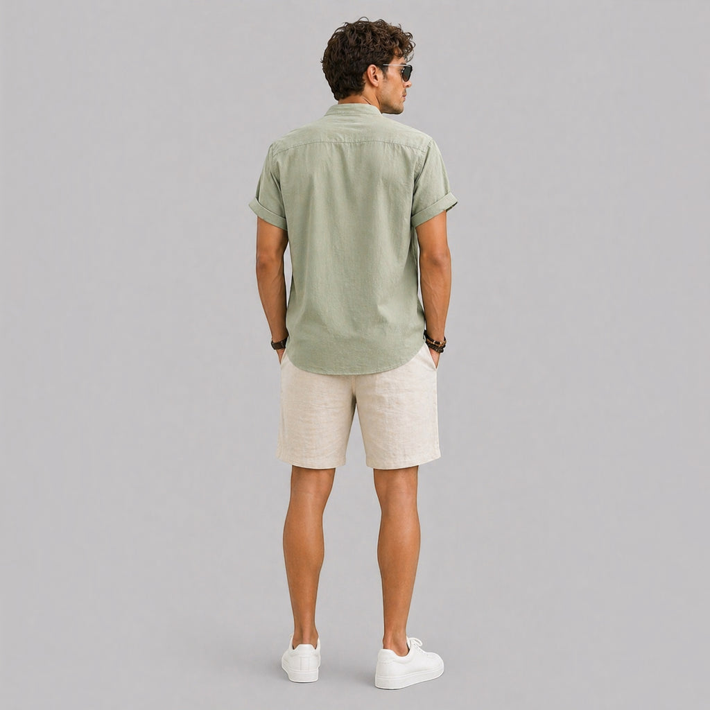 Ellmont London | Men’s Cotton Summer Shirt Comfortable Fit