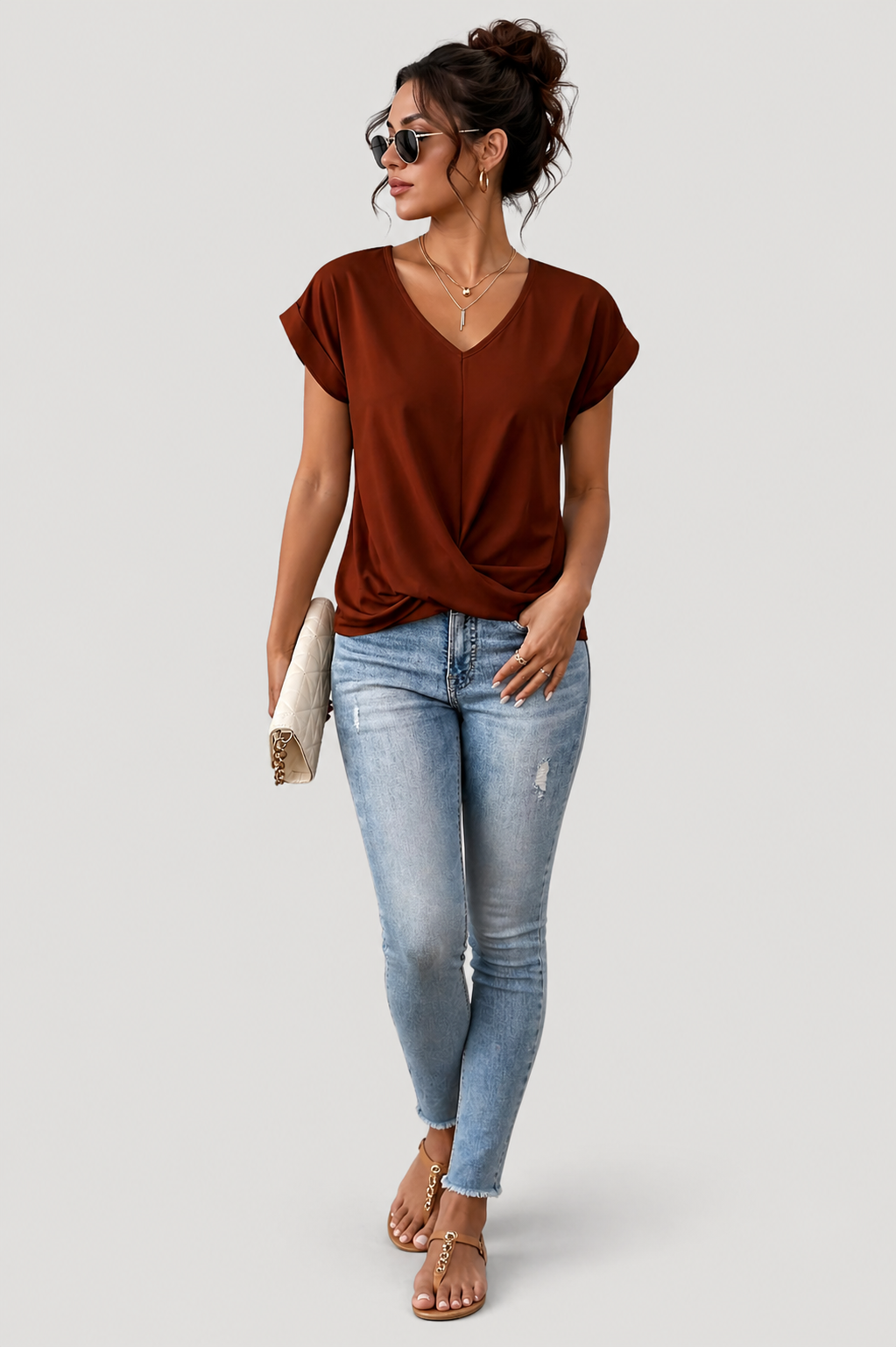 Ellmont London | Women’s Casual T-Shirt Breathable Lightweight Fit