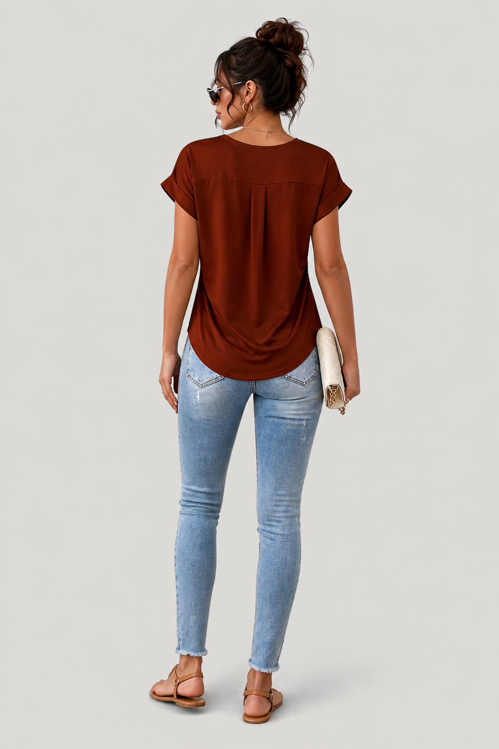 Ellmont London | Women’s Casual T-Shirt Breathable Lightweight Fit
