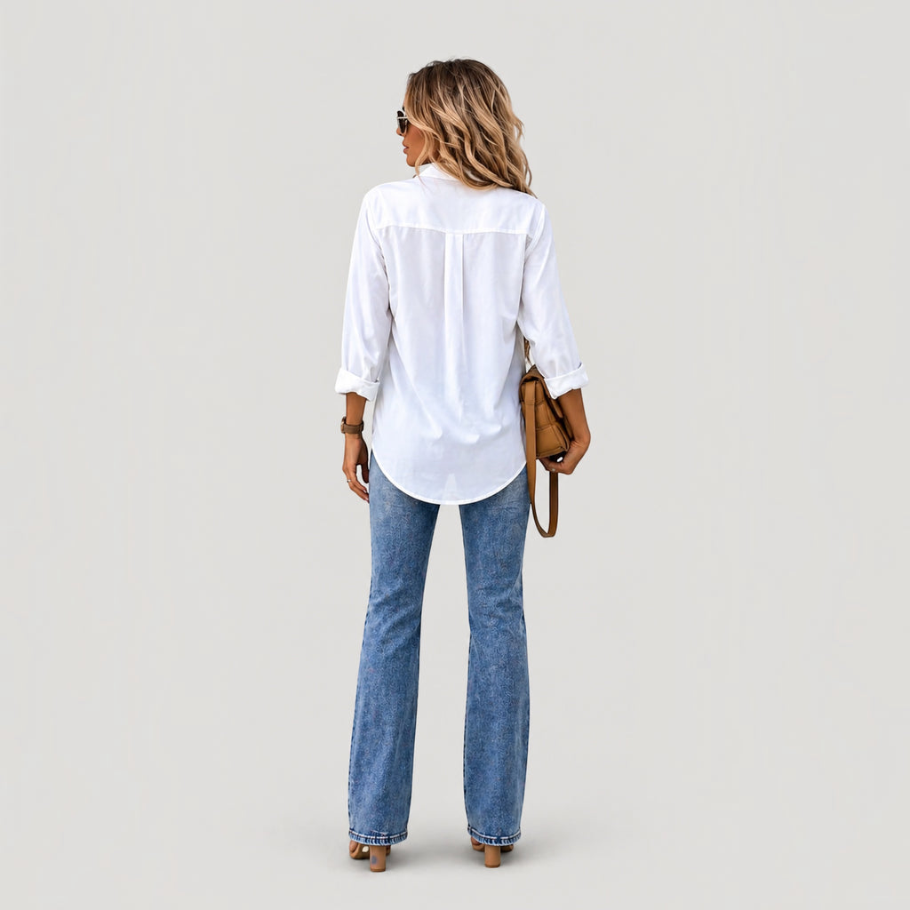 Ellmont London | Women’s Button Blouse Comfortable Daily Wear