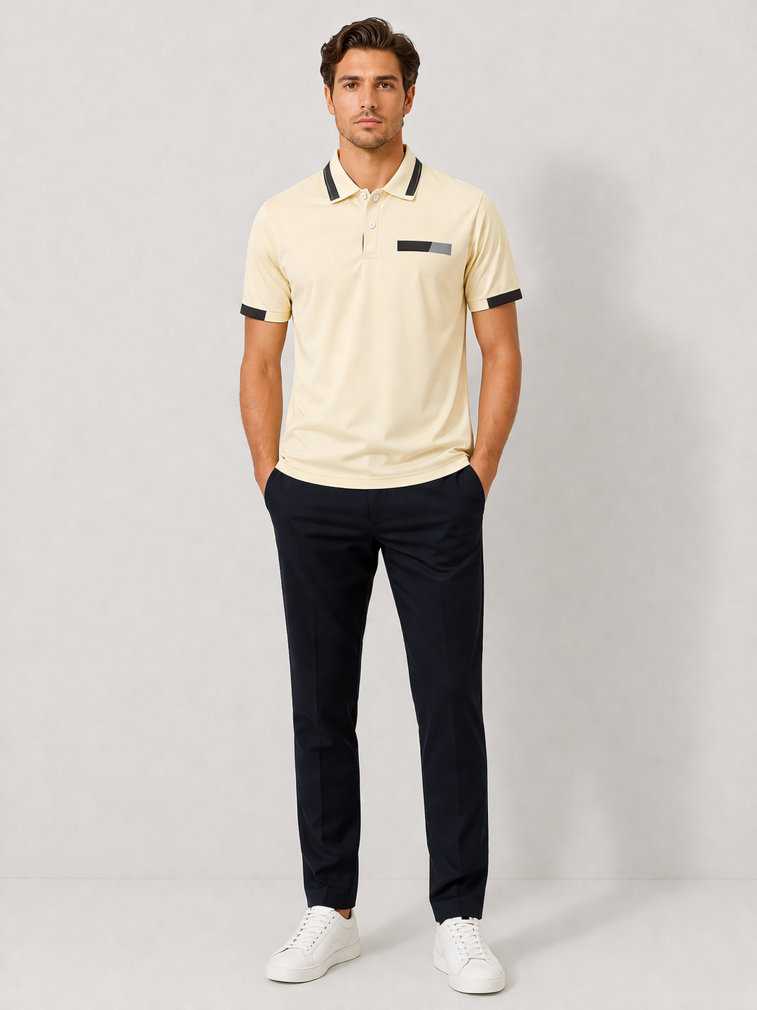 Ellmont London | Men’s Button Shirt Casual Lightweight Outfit