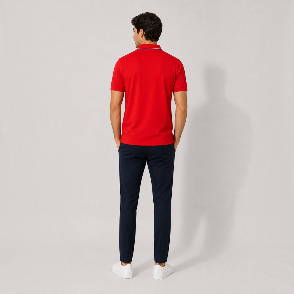 Ellmont London | Men’s Luxury Polo Shirt Lightweight Stretch Fit