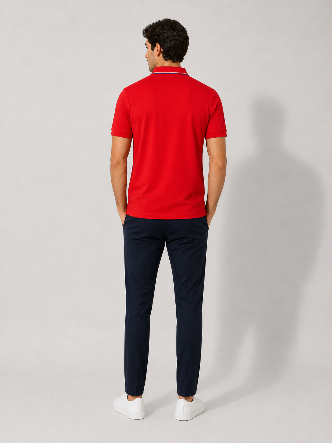 Ellmont London | Men’s Luxury Polo Shirt Lightweight Stretch Fit