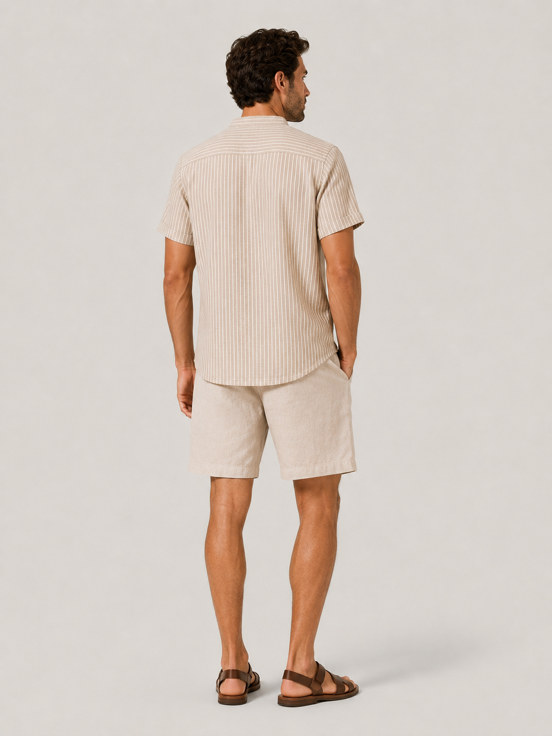 Ellmont London | Men’s Breathable Linen Shirt Relaxed Summer