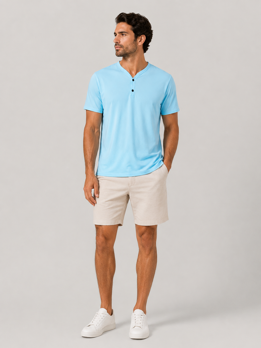 Ellmont London | Men’s Minimal Summer Shirt Clean Casual Fit