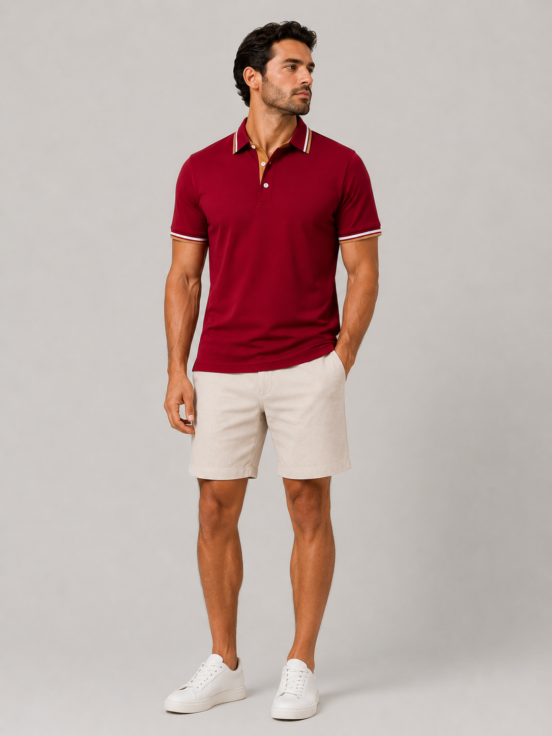 Ellmont London | Men’s 2-Piece Polo Set Elegant Workwear Style
