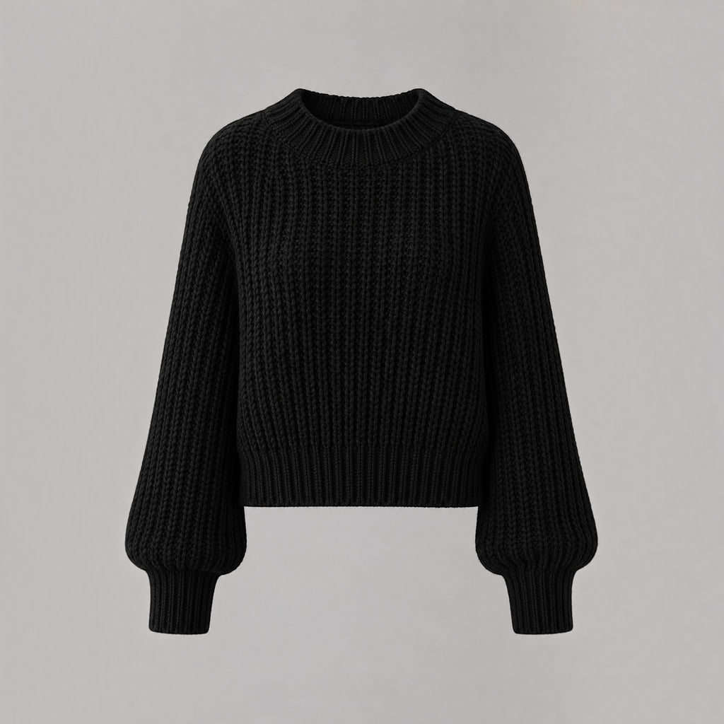 Ellmont London | Women's Thick Knit Autumn Cardigan Cozy Everyday Sweater