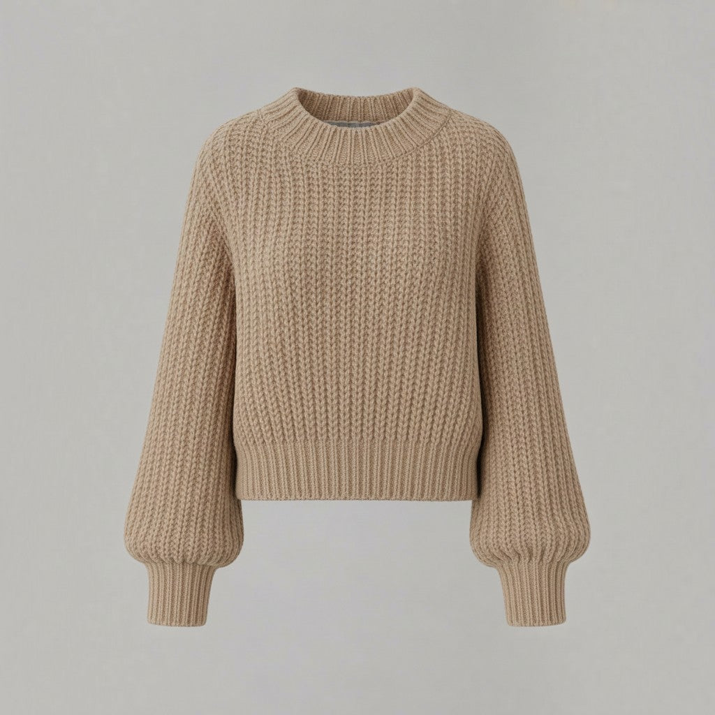 Ellmont London | Women's Thick Knit Autumn Cardigan Cozy Everyday Sweater