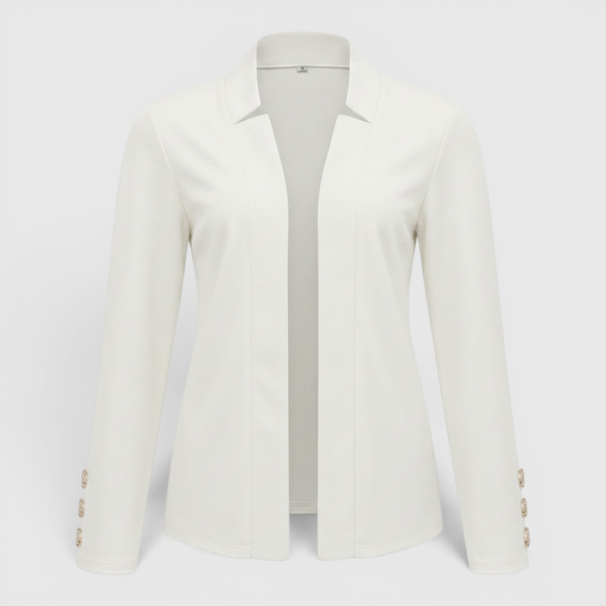 Ellmont London | Women's Casual Blazer Vest Button Front Loose Fit Blazer