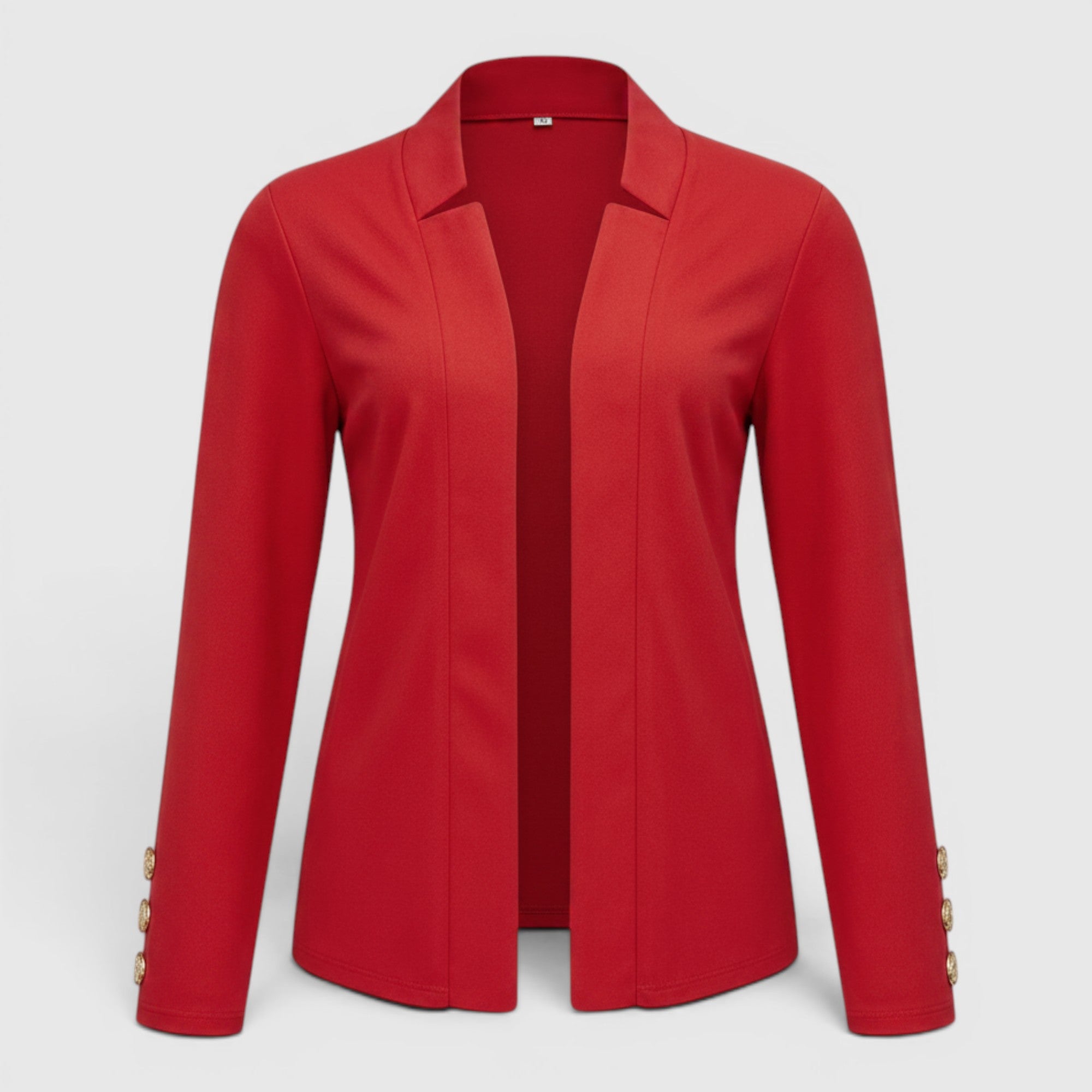Ellmont London | Women's Casual Blazer Vest Button Front Loose Fit Blazer