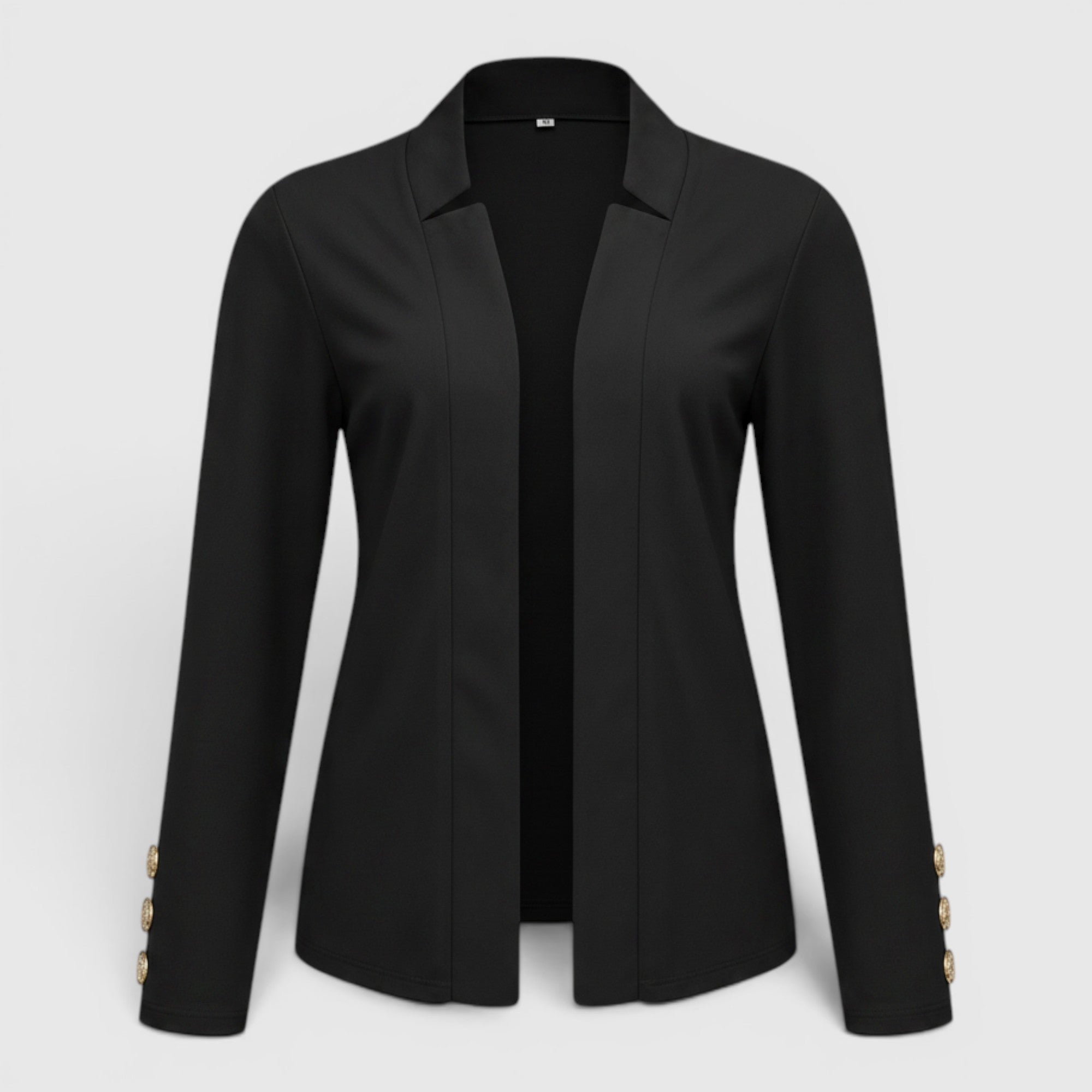 Ellmont London | Women's Casual Blazer Vest Button Front Loose Fit Blazer