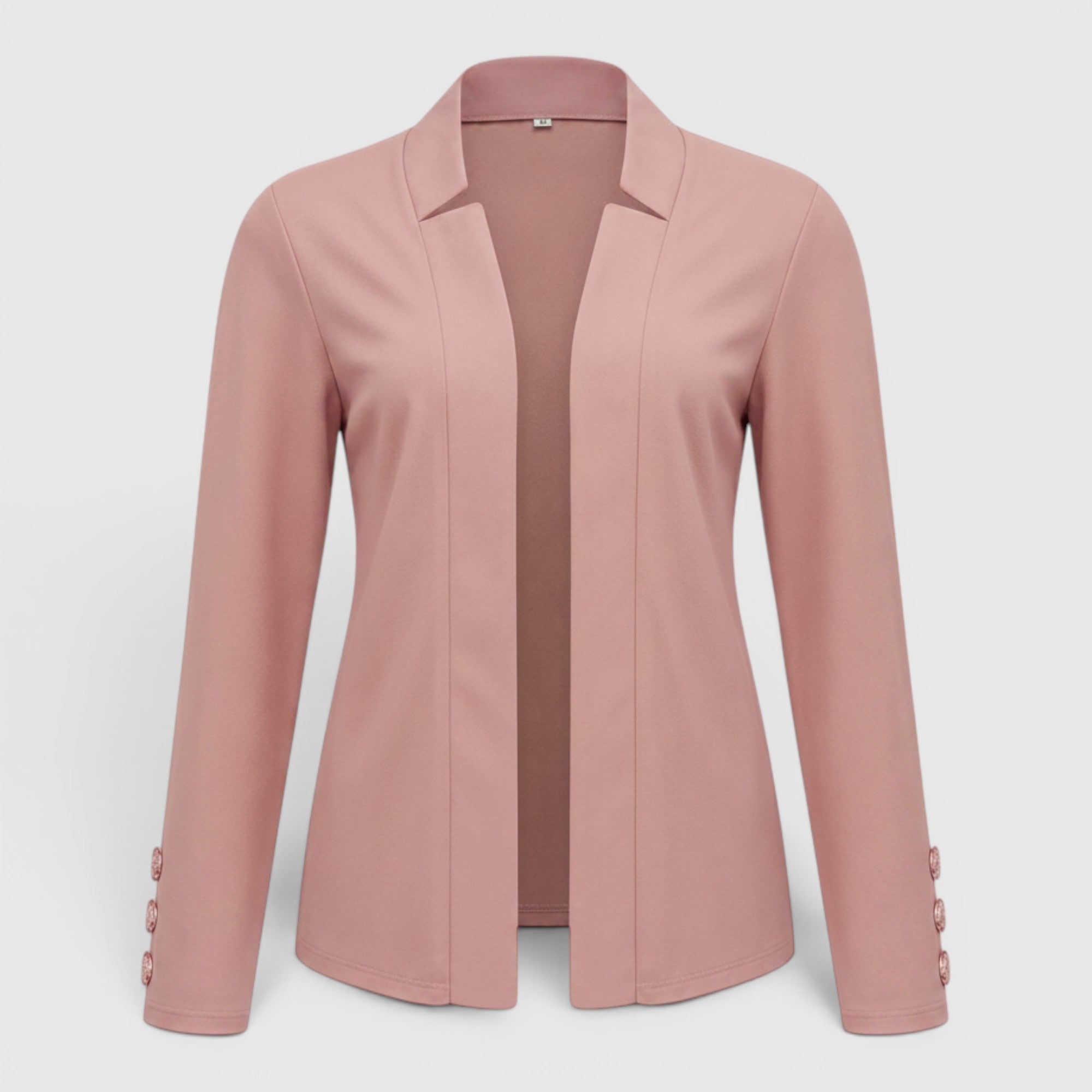 Ellmont London | Women's Casual Blazer Vest Button Front Loose Fit Blazer