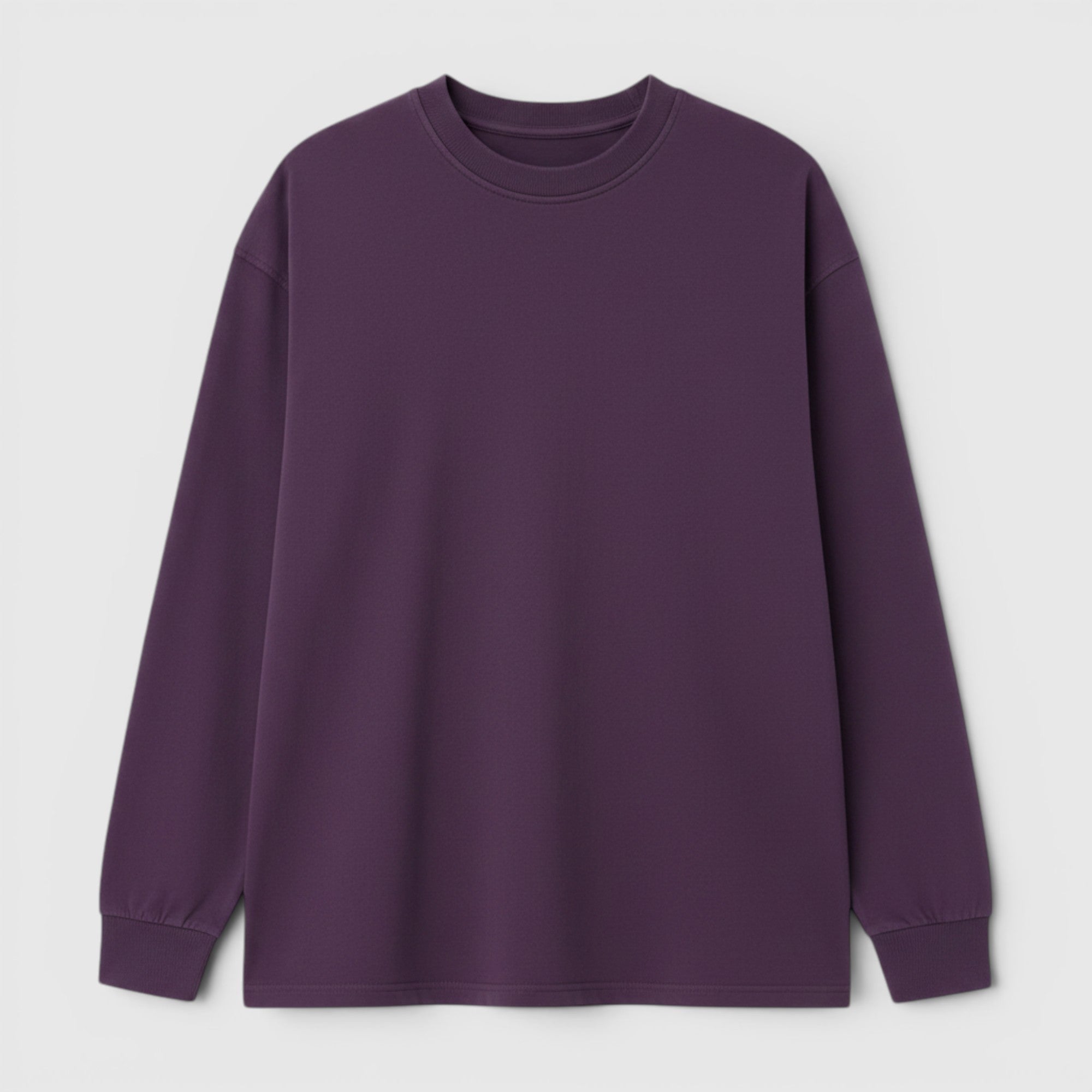 Ellmont London | Men's Breathable Cotton Longsleeve Mockneck Casual Shirt