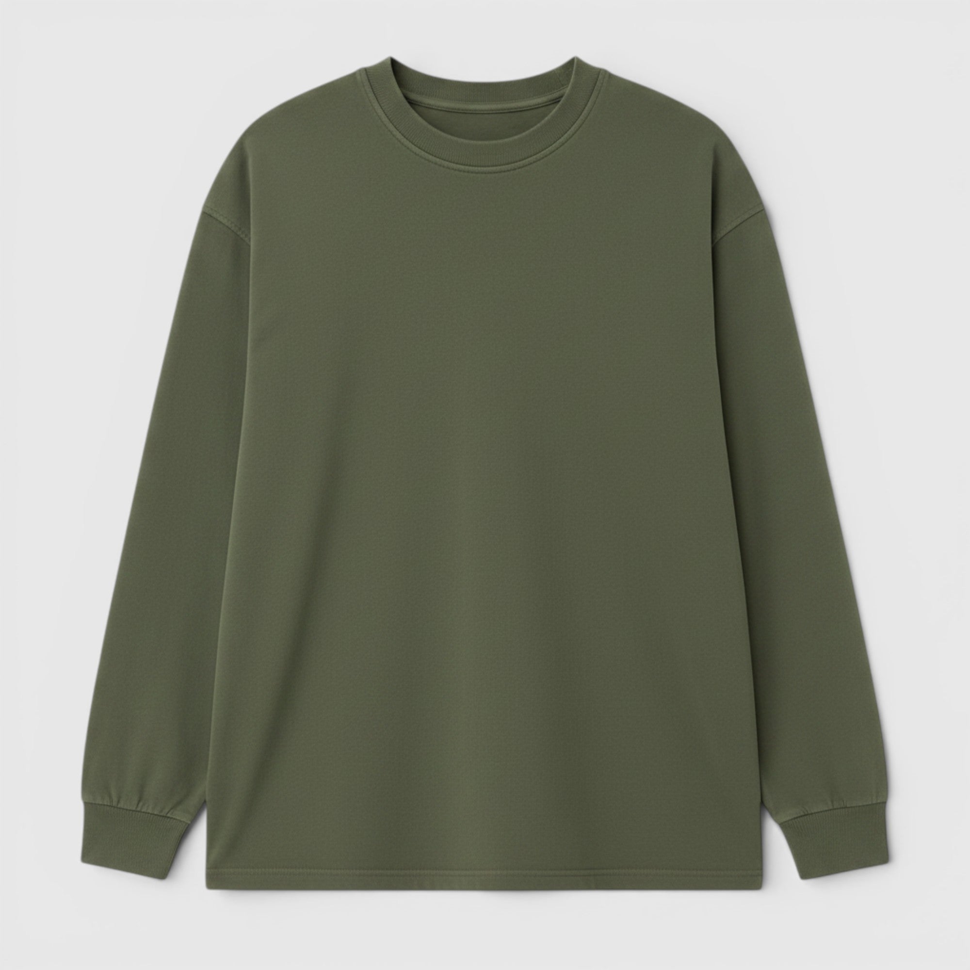 Ellmont London | Men's Breathable Cotton Longsleeve Mockneck Casual Shirt