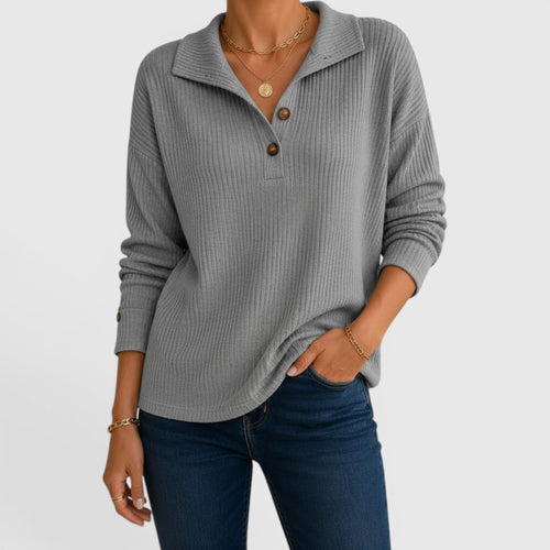 Ellmont London | Long Sleeve Pullover Shirt – Relaxed Fit M&S Linen Shirt