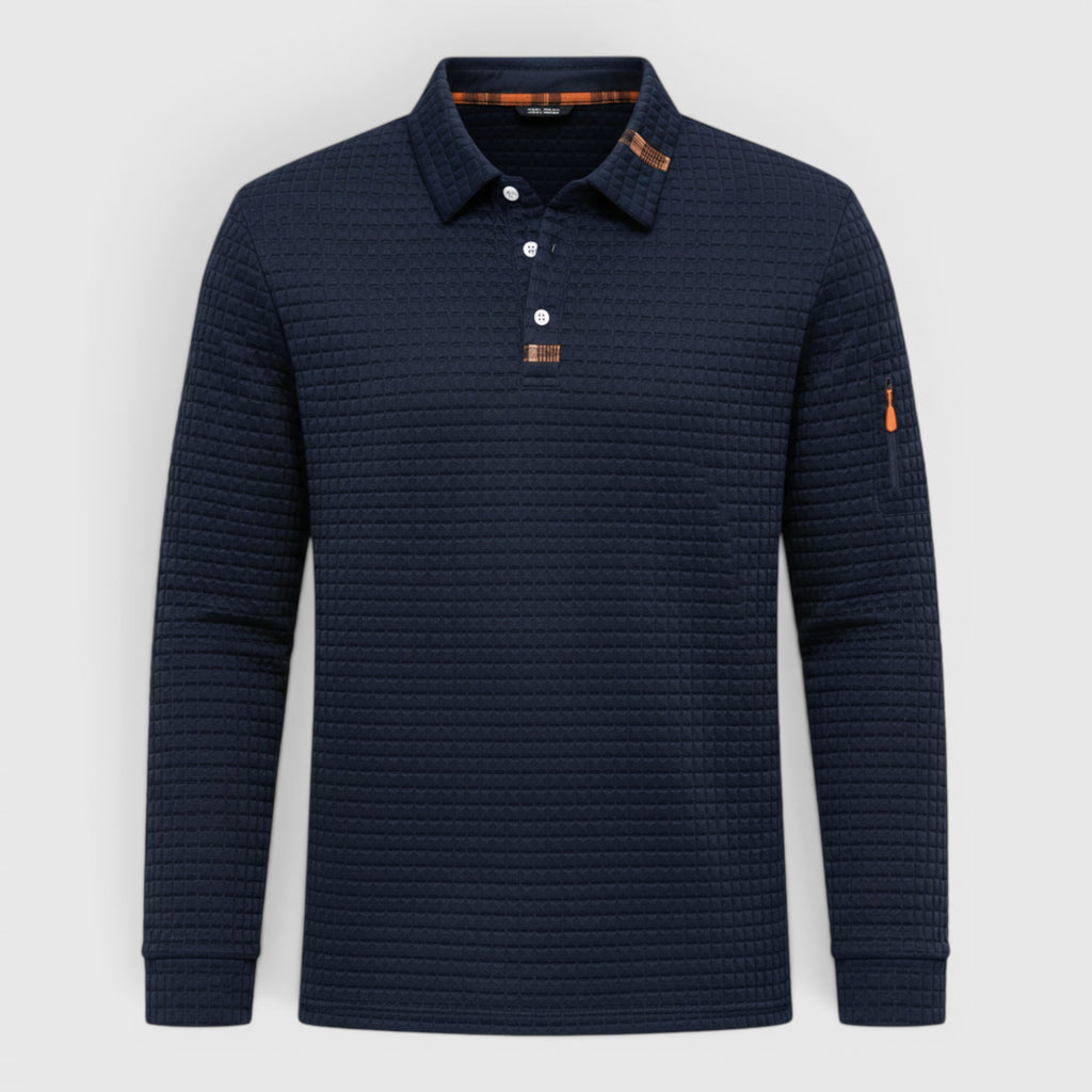 Ellmont London | Men's Pullover Shirt – M&S Linen Shirt Casual Long Sleeve