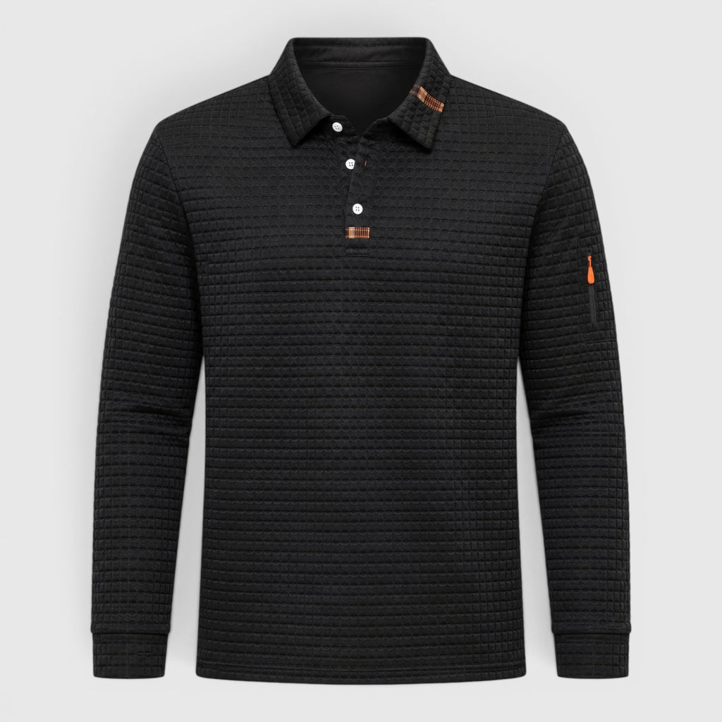 Ellmont London | Men's Pullover Shirt – M&S Linen Shirt Casual Long Sleeve