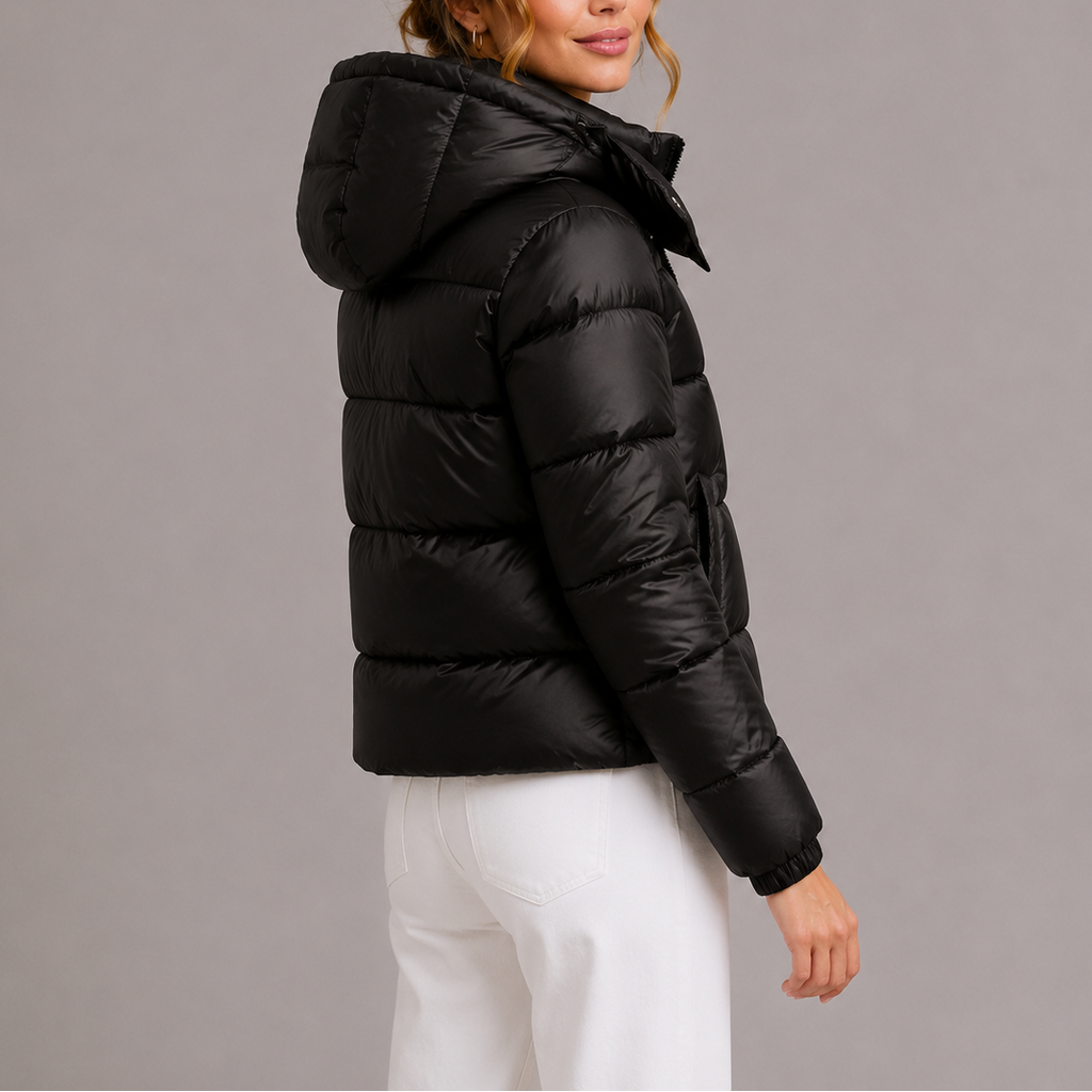 Chloe | Women's Hooded Puffer Jacket | Lightweight Quilted Winter Coat | Warm Insulated Jacket