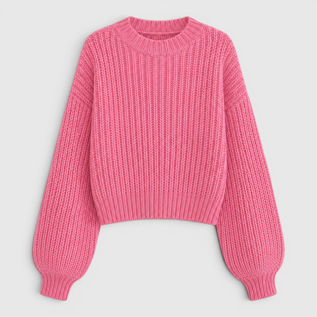 Ellmont London | Women's Thick Knit Autumn Cardigan Cozy Everyday Sweater