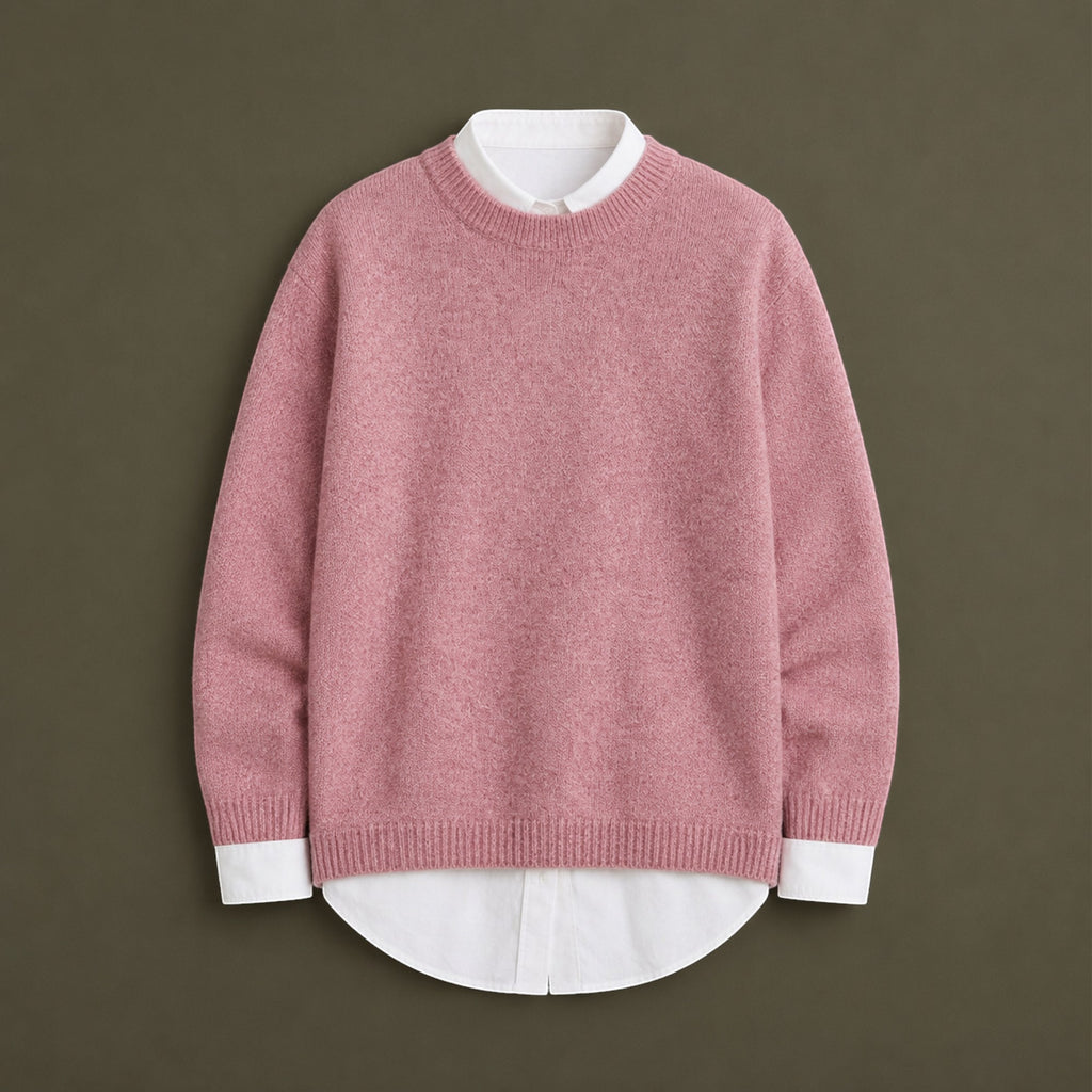 Ellmont London | Sweater Women's Warm Sweater Elegant Fine Knit Pullover