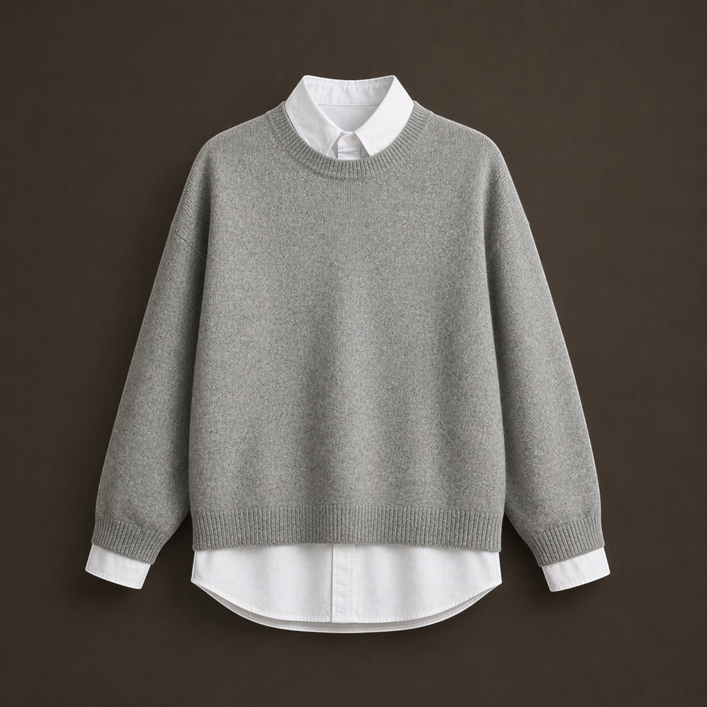 Ellmont London | Sweater Women's Warm Sweater Elegant Fine Knit Pullover