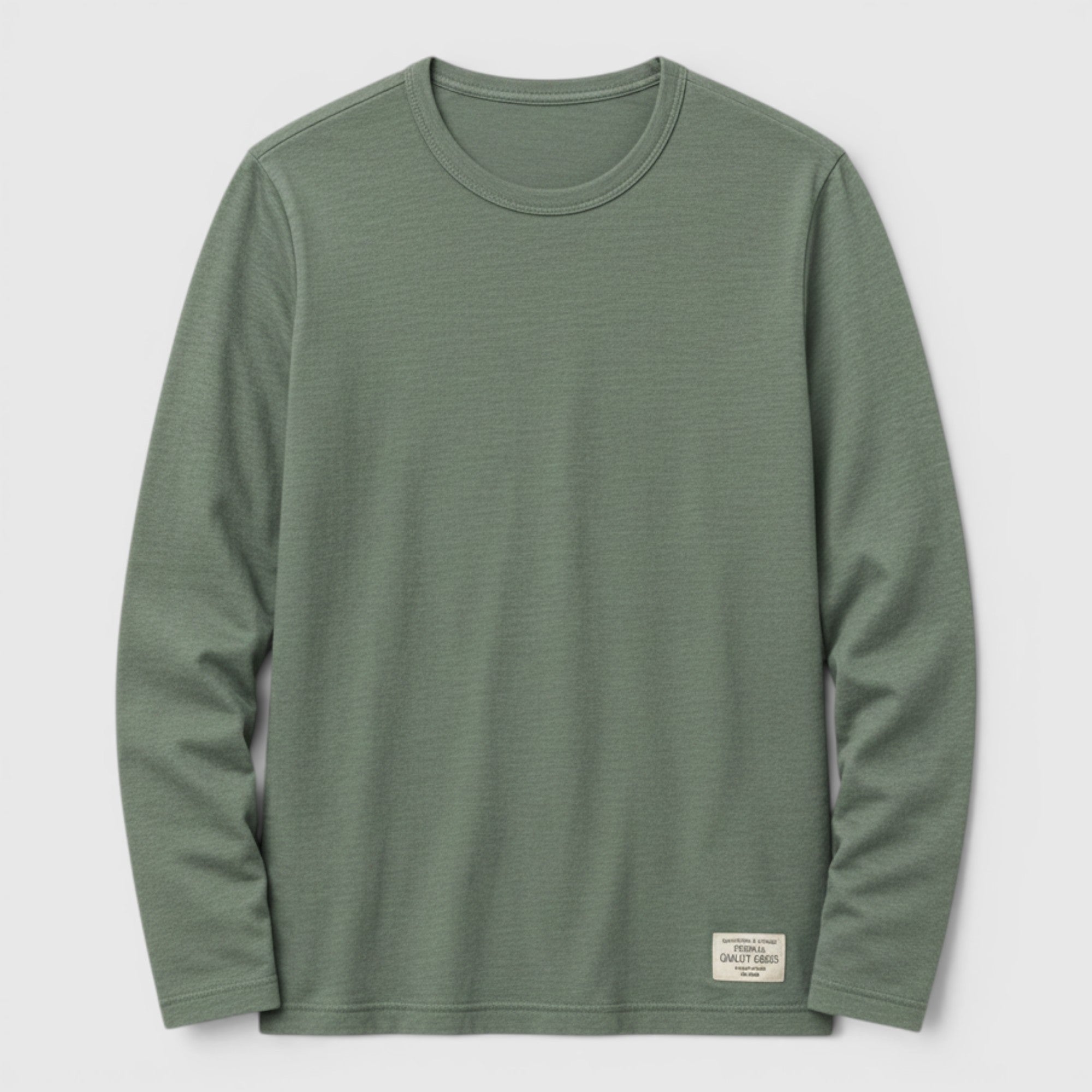 Ellmont London | Men's Cotton Long Sleeve Tee Classic Everyday Longsleeve