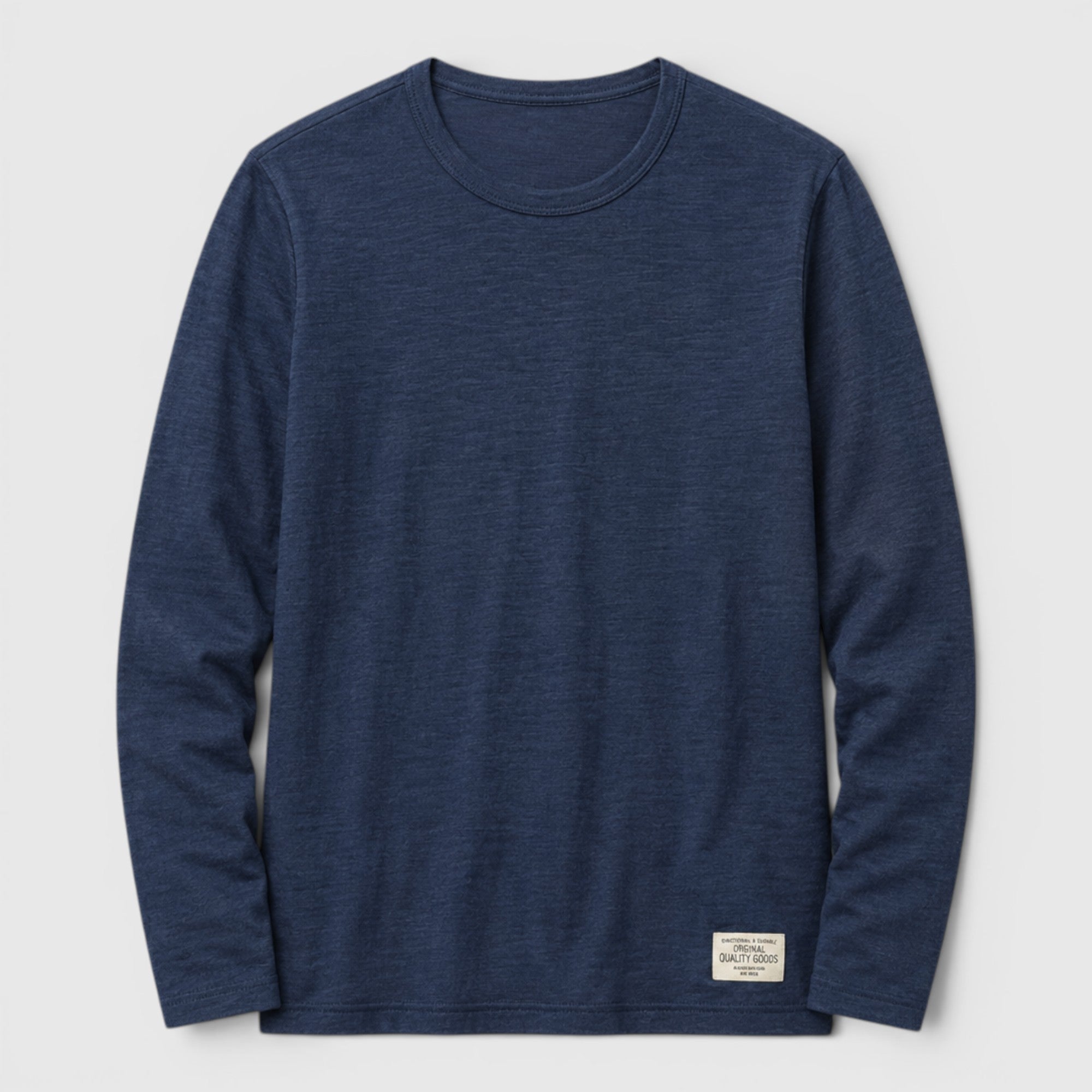 Ellmont London | Men's Cotton Long Sleeve Tee Classic Everyday Longsleeve