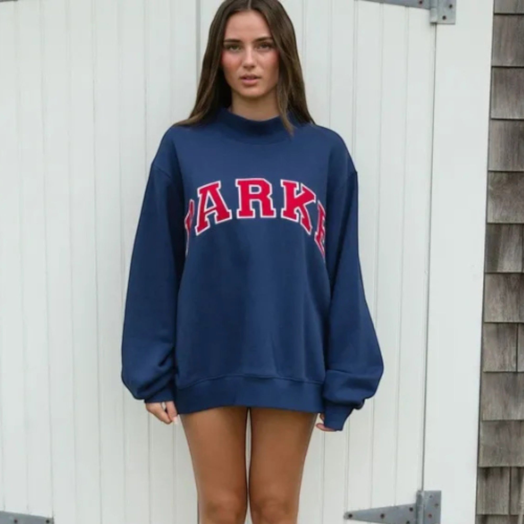 Ellmont London | Women's Varsity Hoodie Soft Fleece Relaxed Fit Everyday Wear