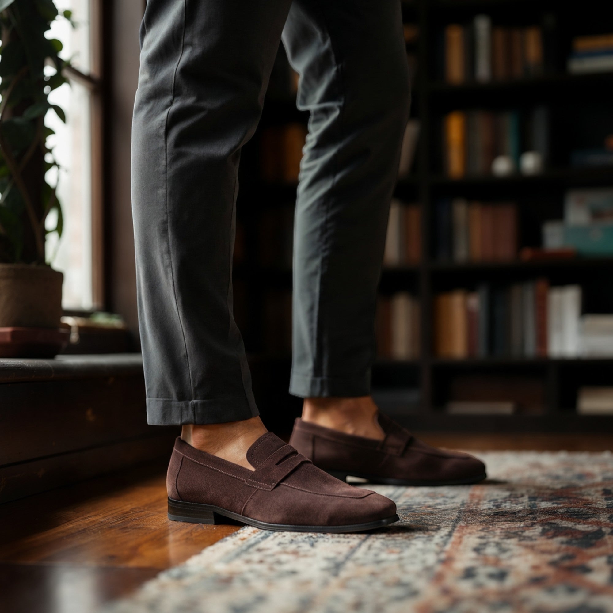 Ellmont London | Men's Premium Suede Loafers for Business and Casual Wear