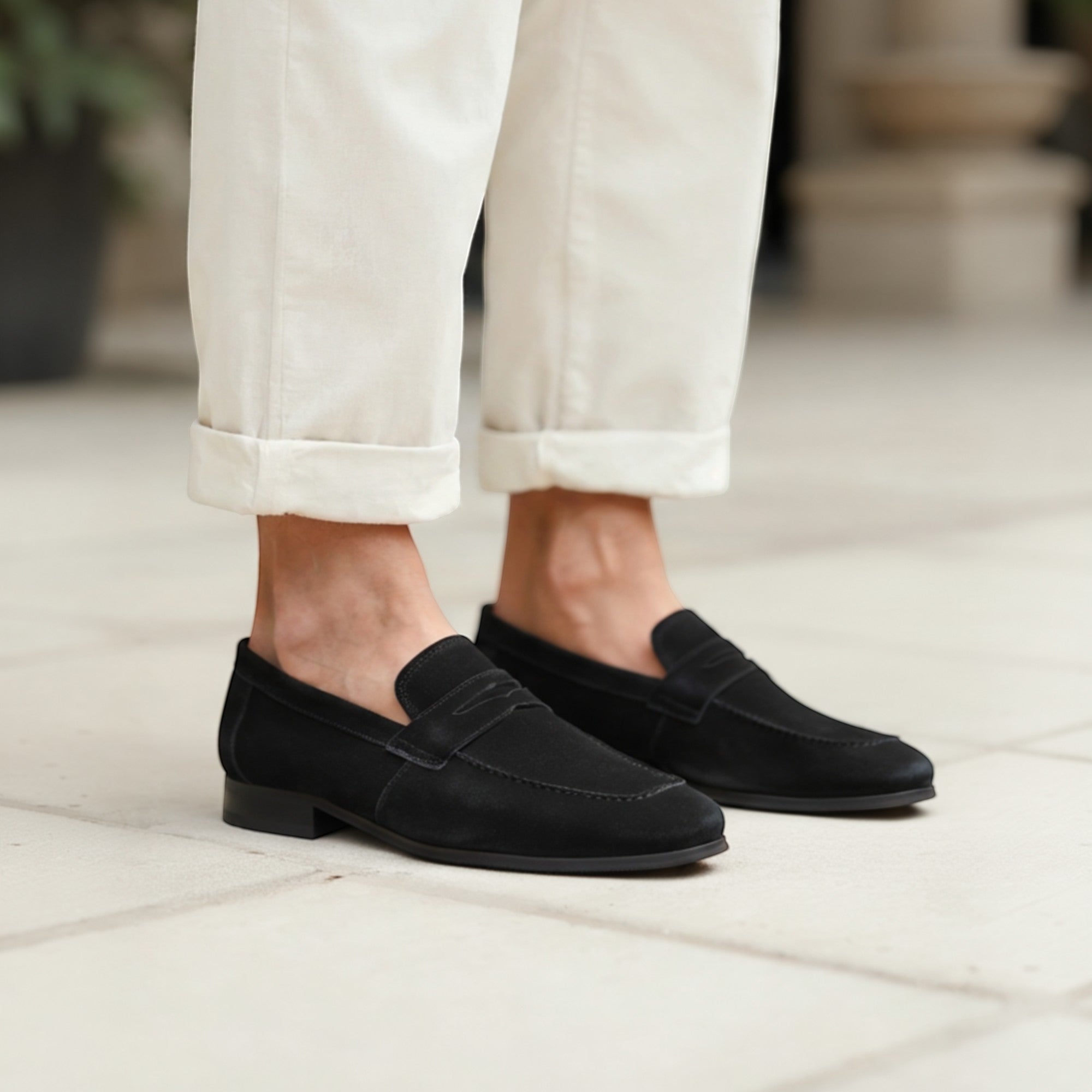 Ellmont London | Men's Premium Suede Loafers for Business and Casual Wear