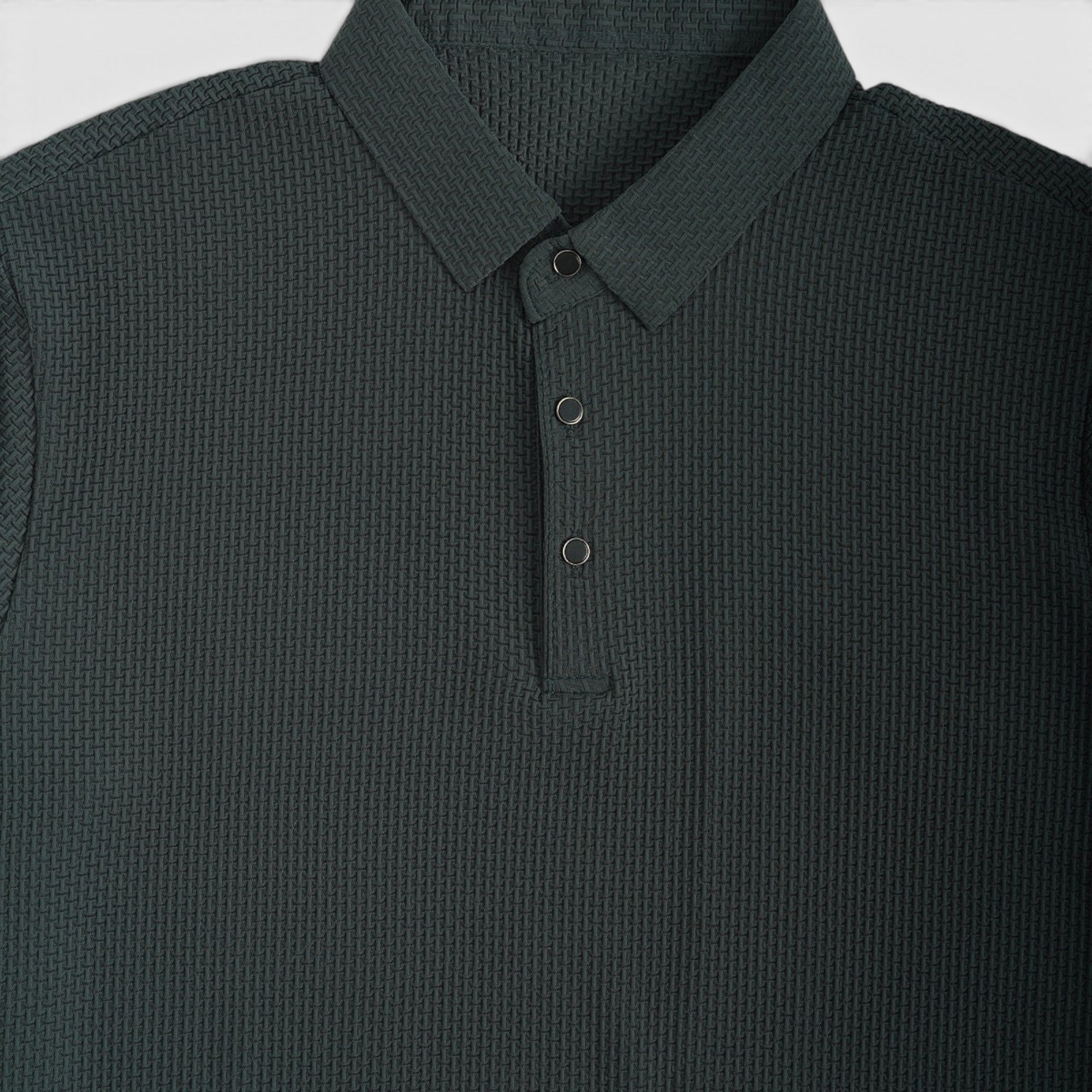 Ellmont London | Men's Long Sleeve Polo Breathable Smart Casual Comfort Top