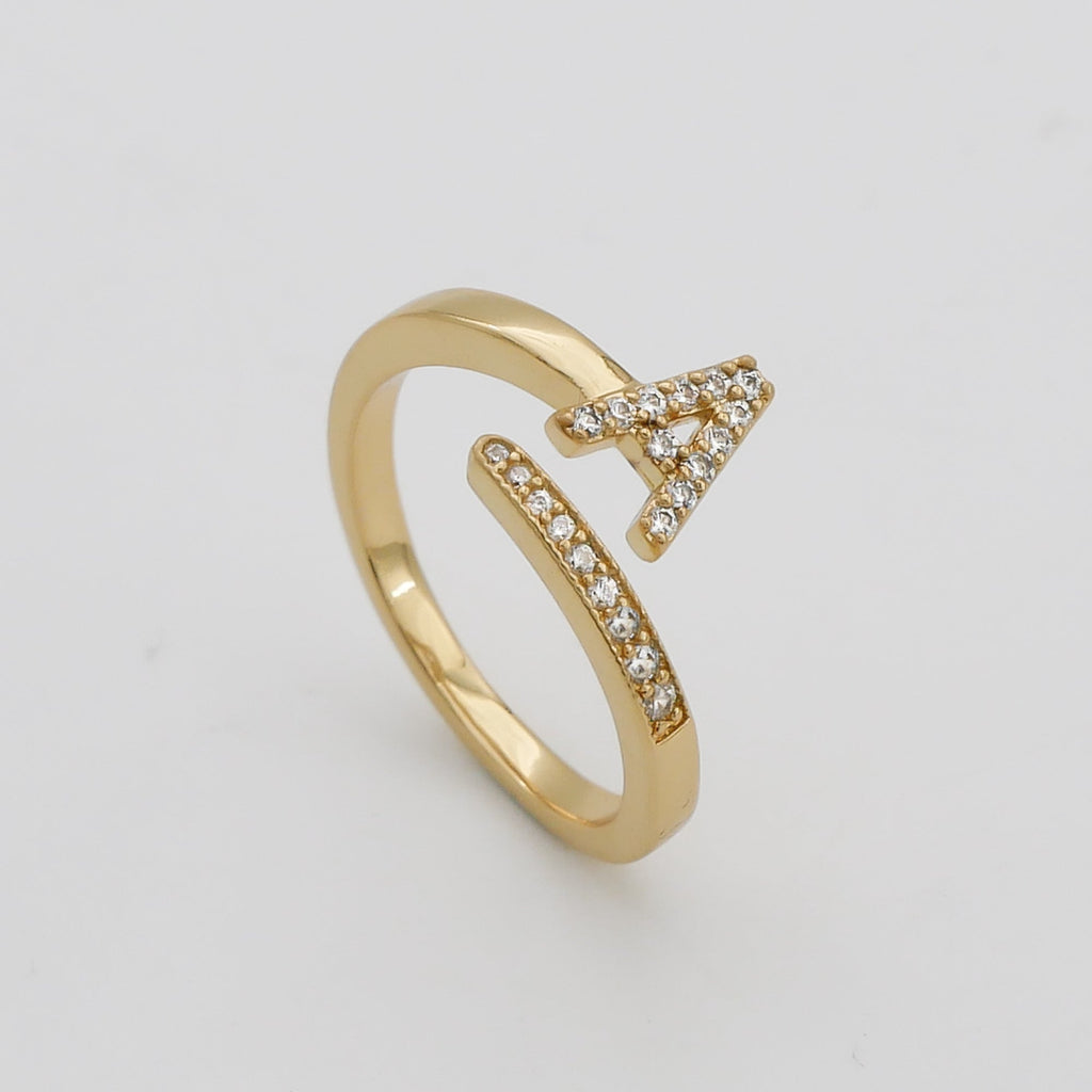 Ellmont - Pave Initial Ring