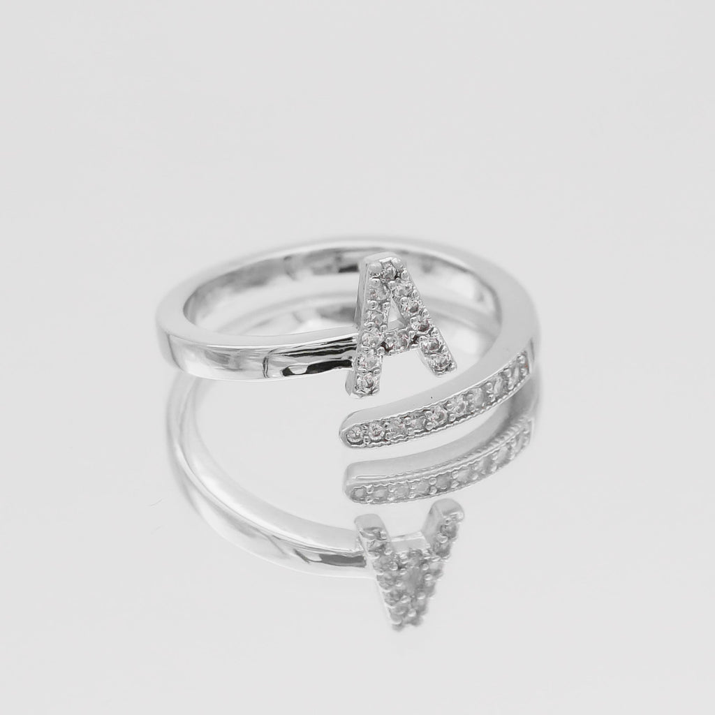 Ellmont - Pave Initial Ring