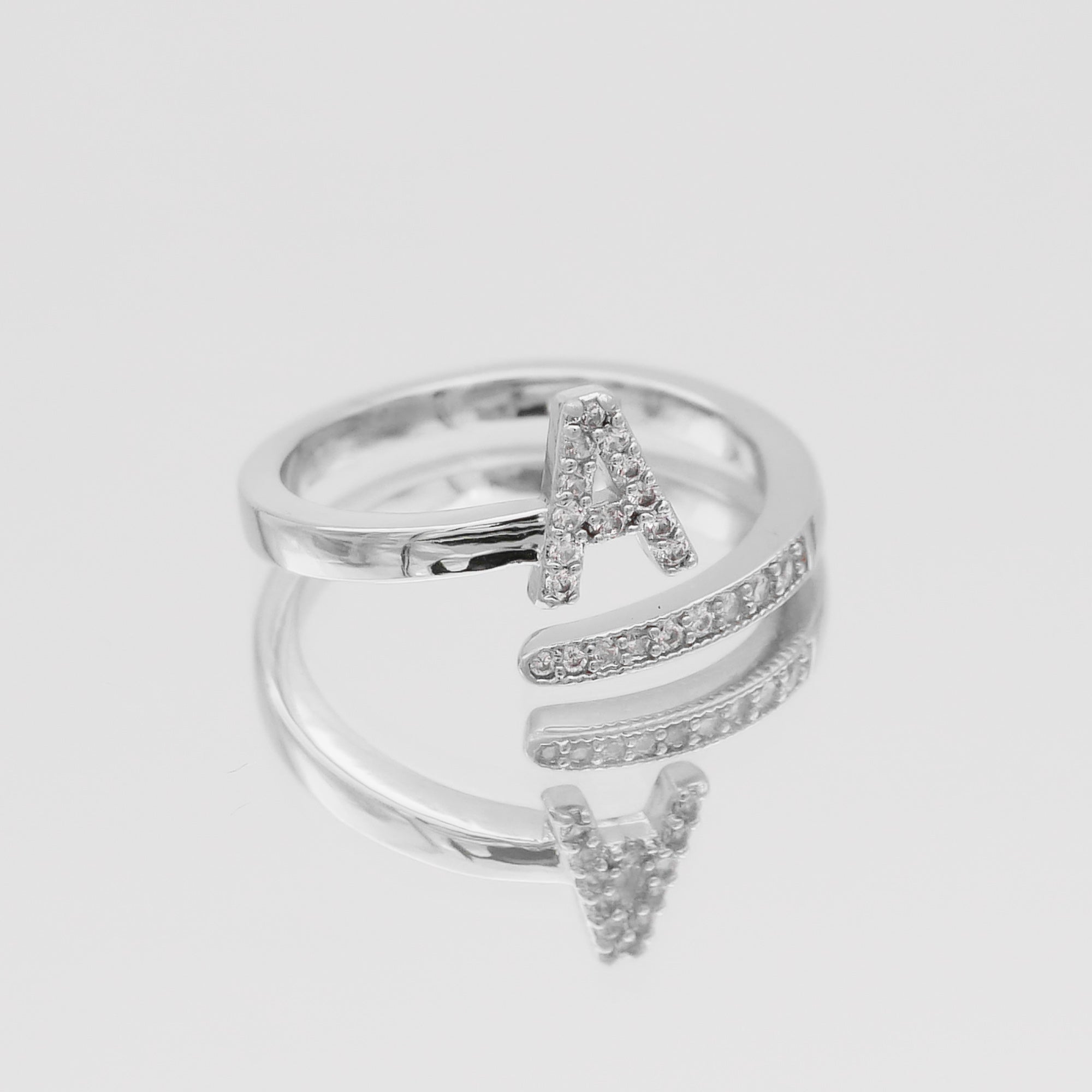 Ellmont - Pave Initial Ring
