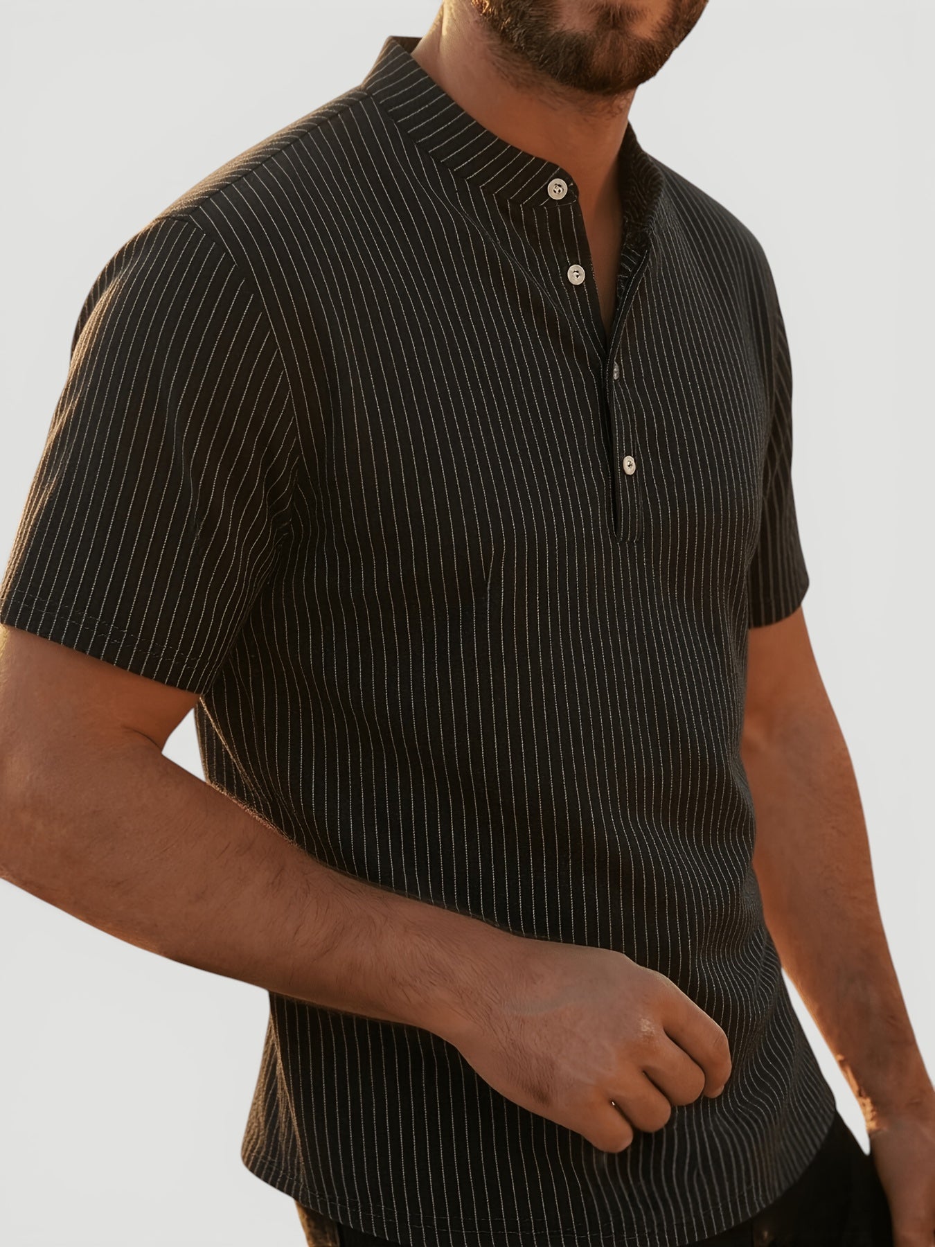 Ellmont London | Men’s Breathable Linen Shirt Relaxed Summer
