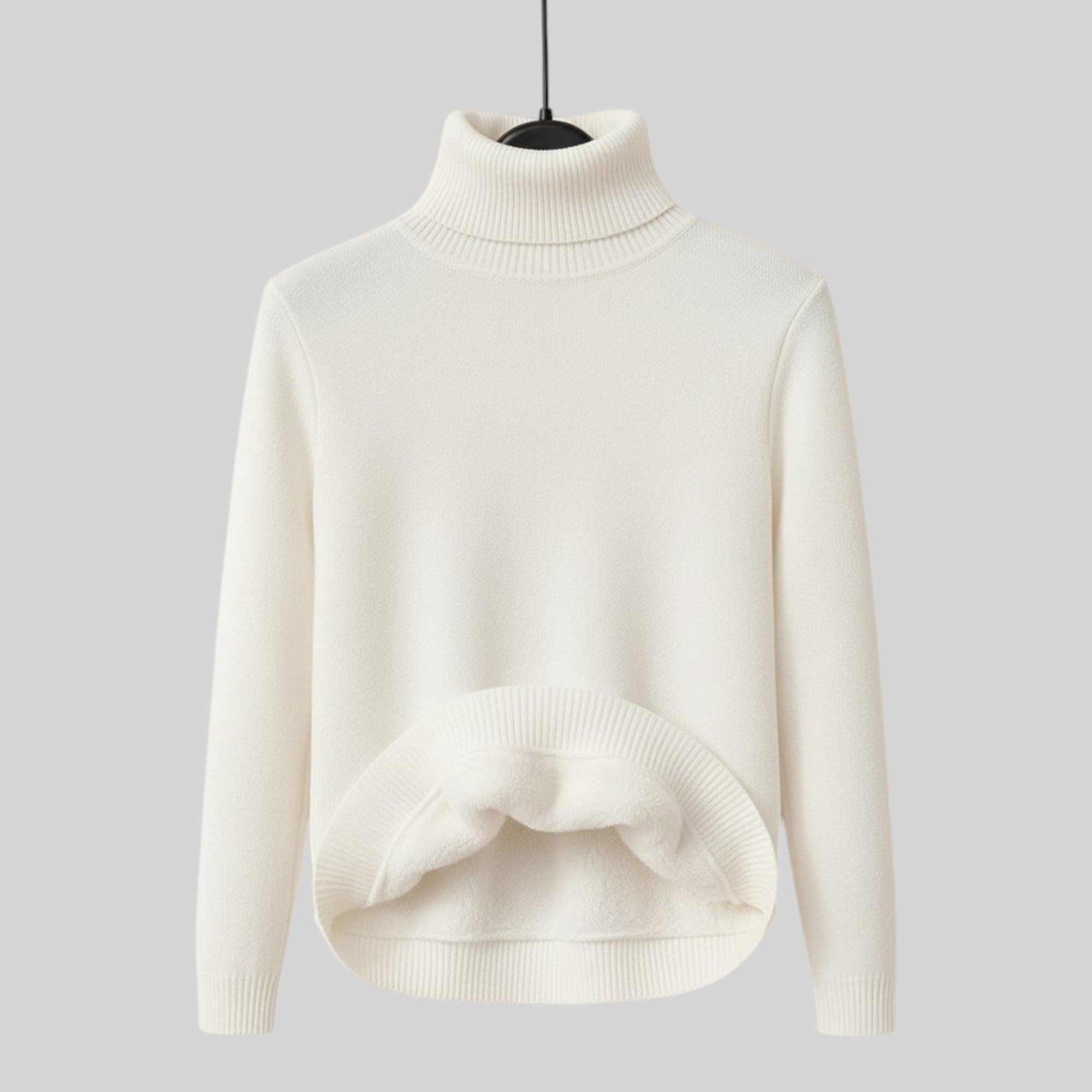 Ellmont London | Women's Soft Knit Tunic Sweater for Office and Casual Wear