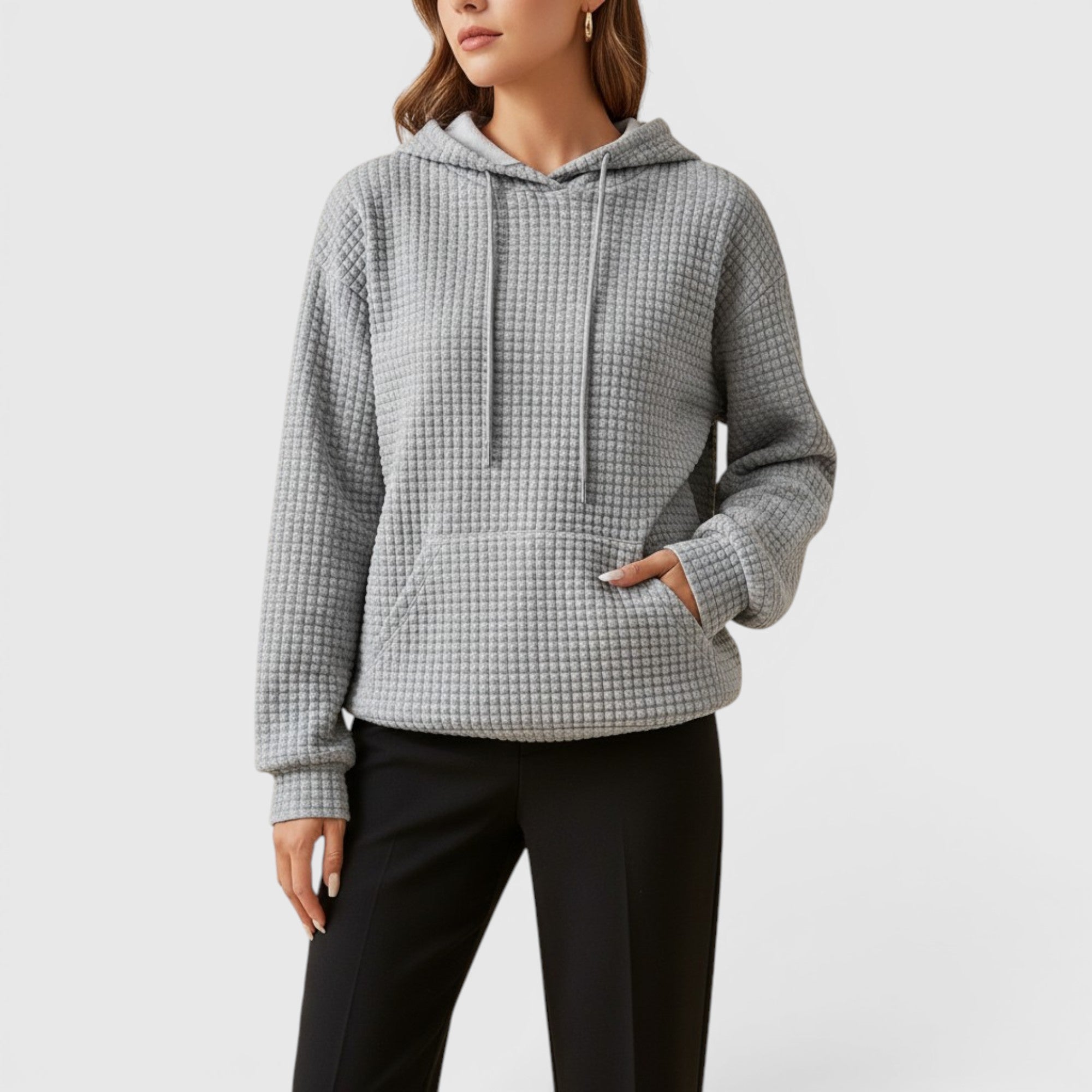 Ellmont London | Women's Plus Size Sweatshirt – Comfortable Hooded Pullover